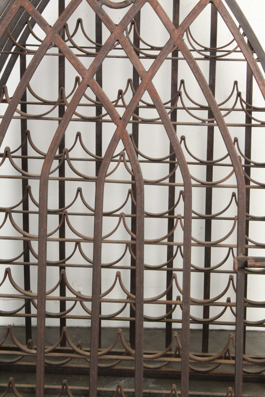 Iron Gothic Style Wine Rack
