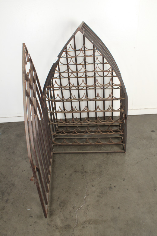 Iron Gothic Style Wine Rack