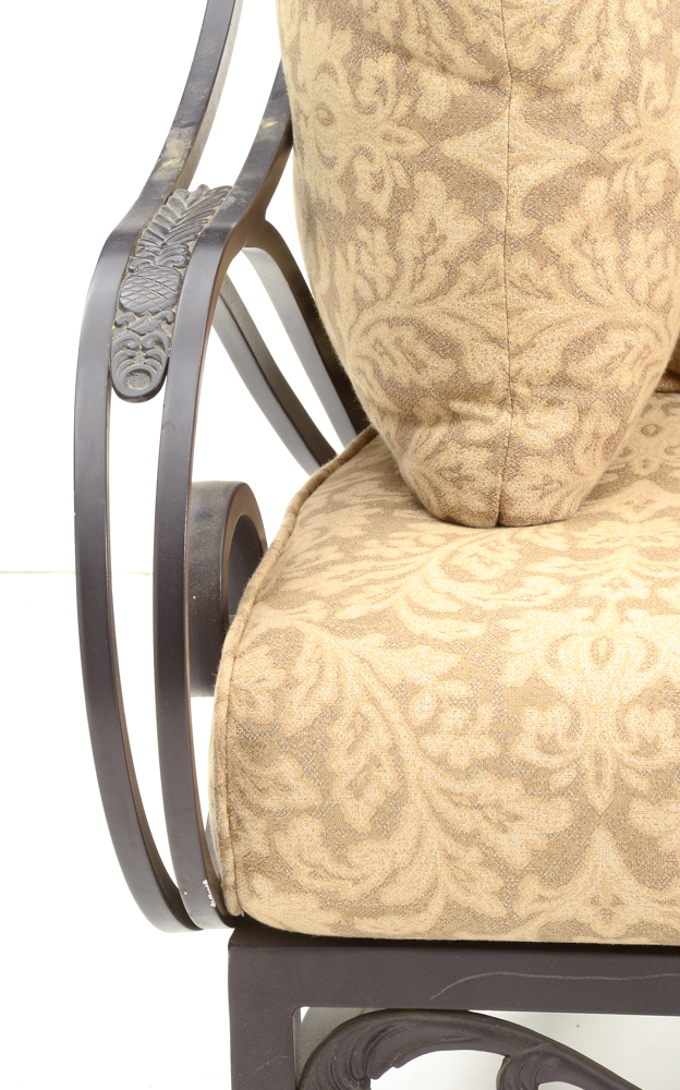 Wrought Iron Patio Sofa