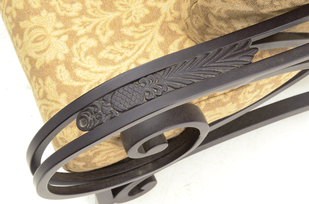 Wrought Iron Patio Sofa