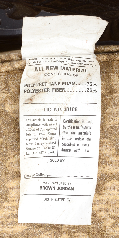 Wrought Iron Patio Sofa