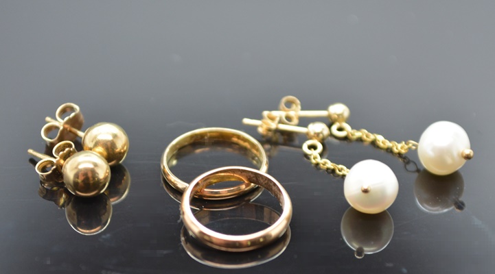 10K and 14K Yellow Gold Children's Jewelry