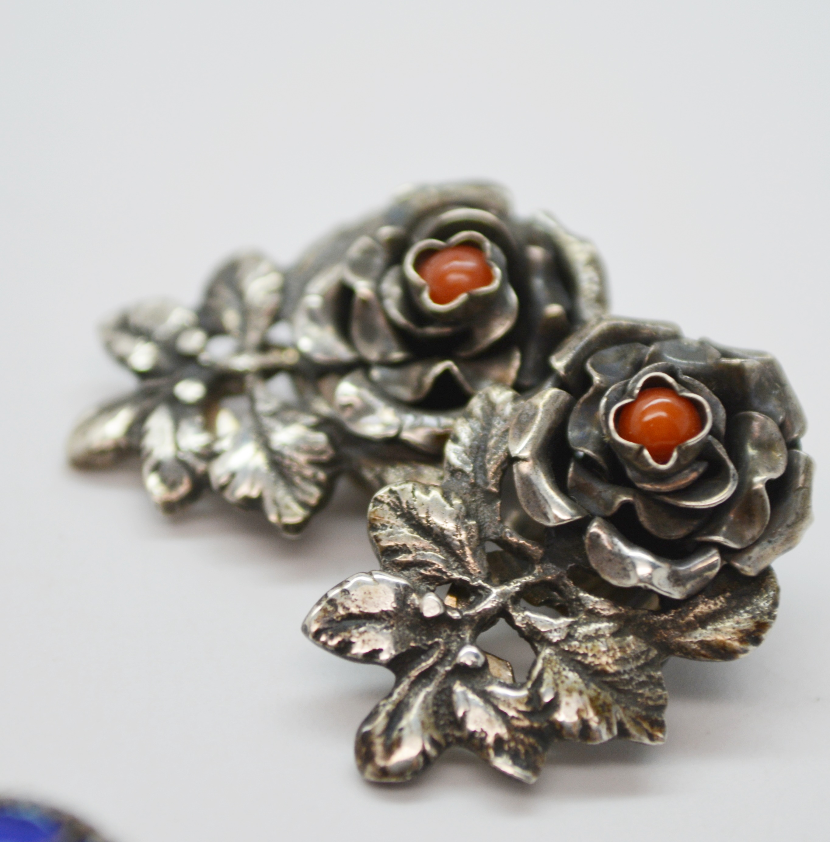 Sterling Silver Brooch and Earring Coillection