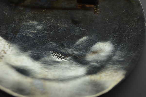 Three Sterling Silver Rings and One 900 Silver Brooch