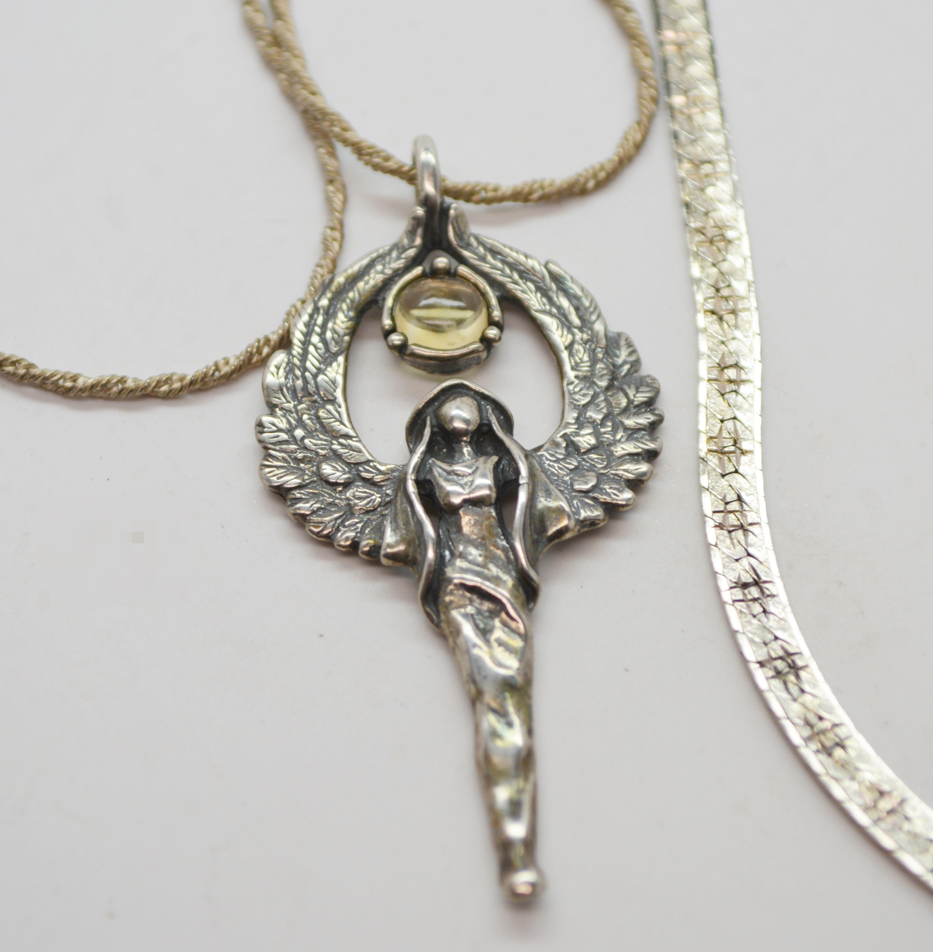 Collection of Sterling Silver Necklaces