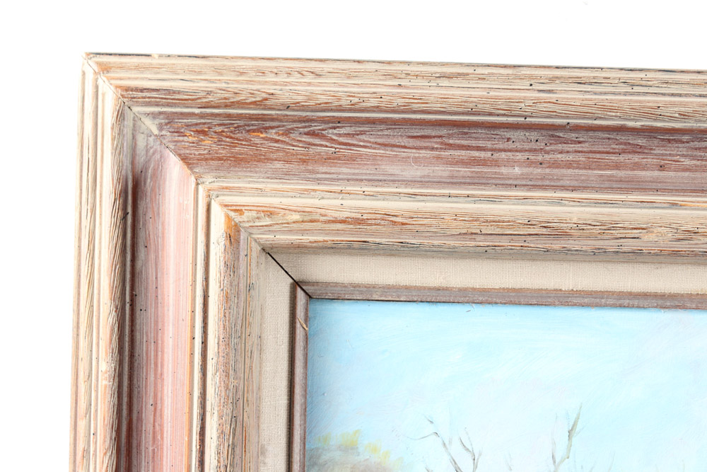 Audrey Swanson Marlow Oil Painting on Board