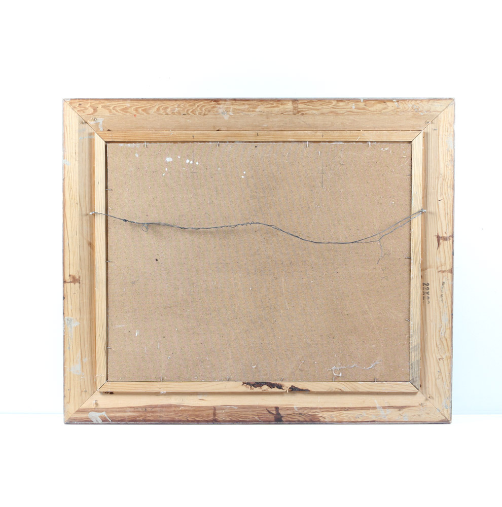 Audrey Swanson Marlow Oil Painting on Board