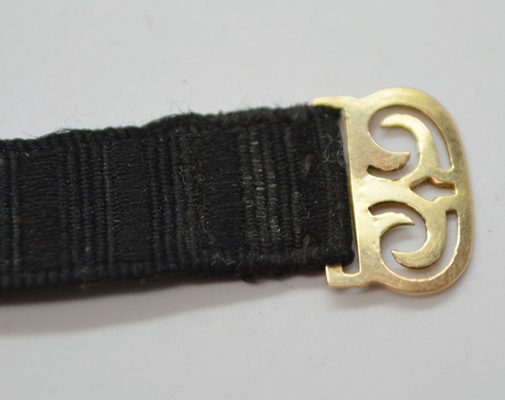 Three Pocket Watch Chains and a Victorian Watch Band