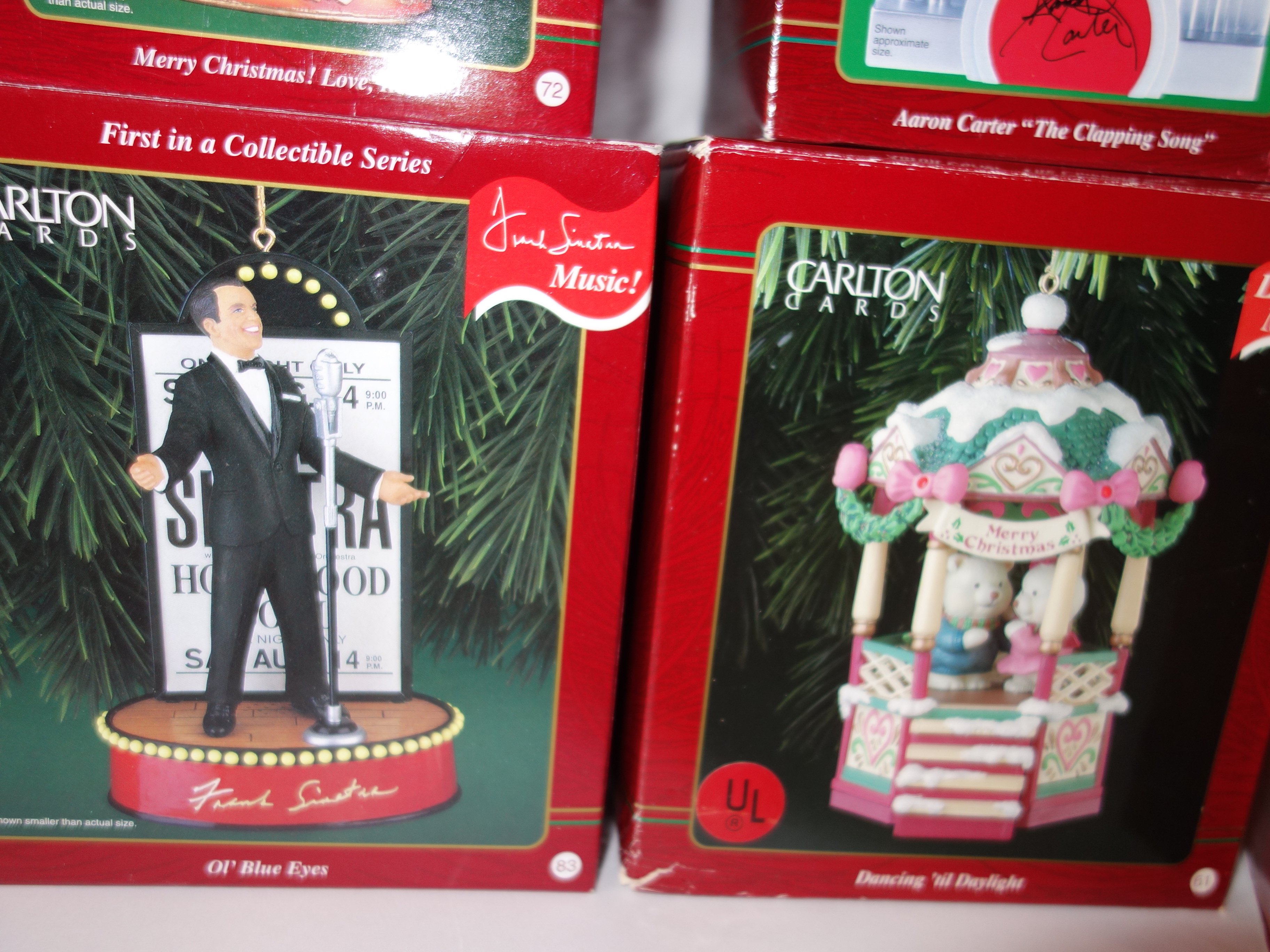 Vintage Carlton Cards Christmas Ornaments