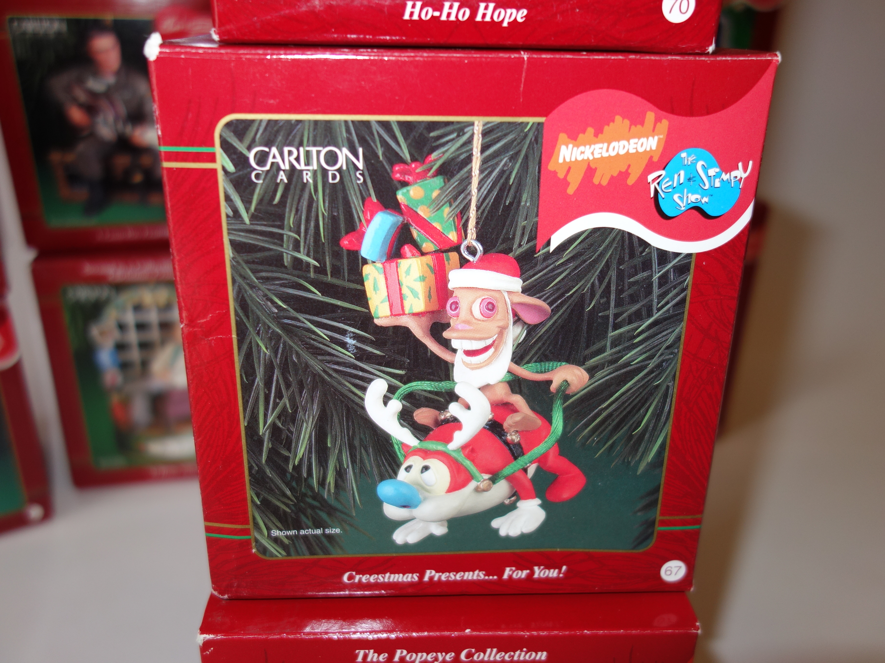 Vintage Carlton Cards Christmas Ornaments