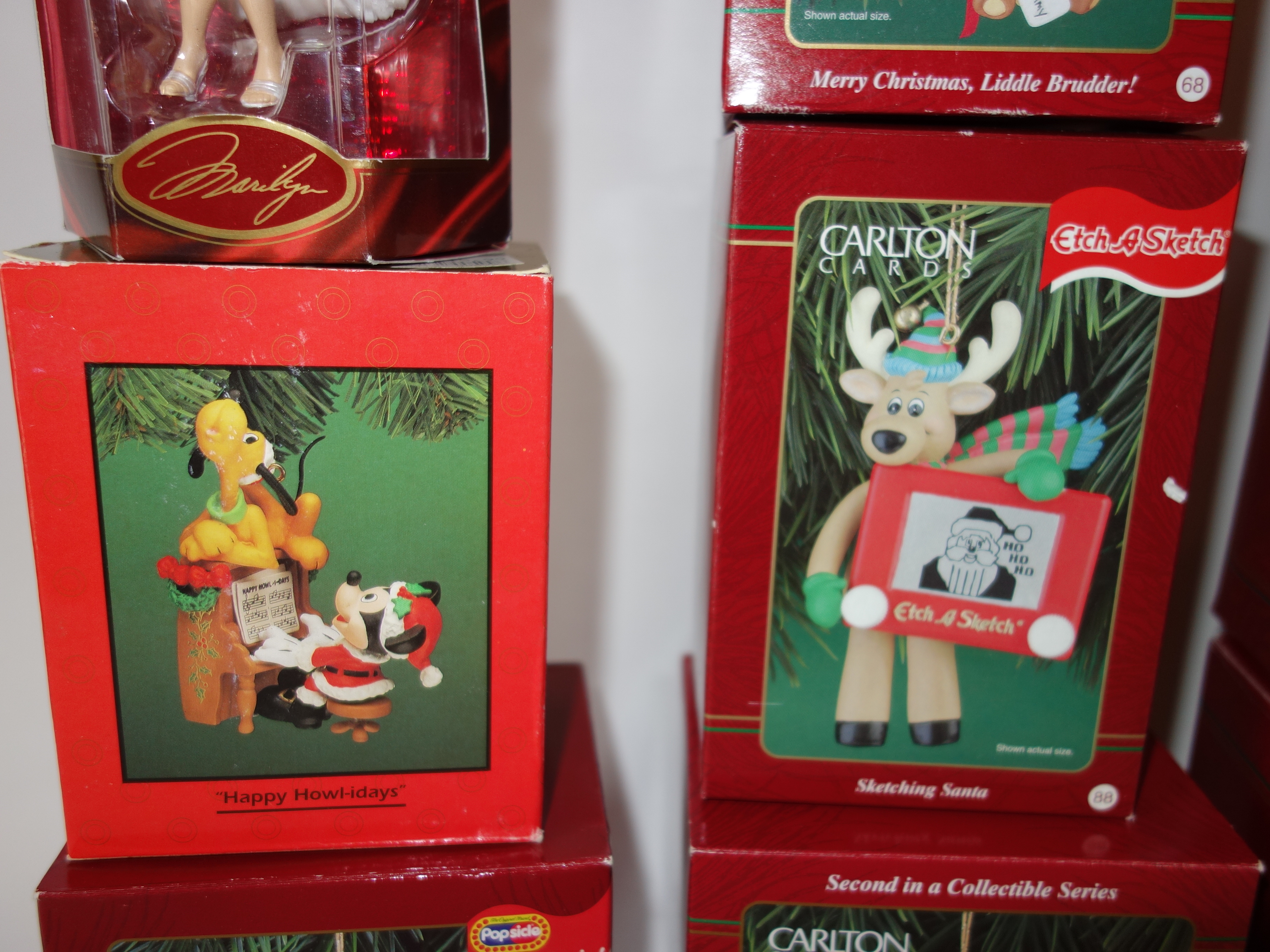 Vintage Carlton Cards Christmas Ornaments
