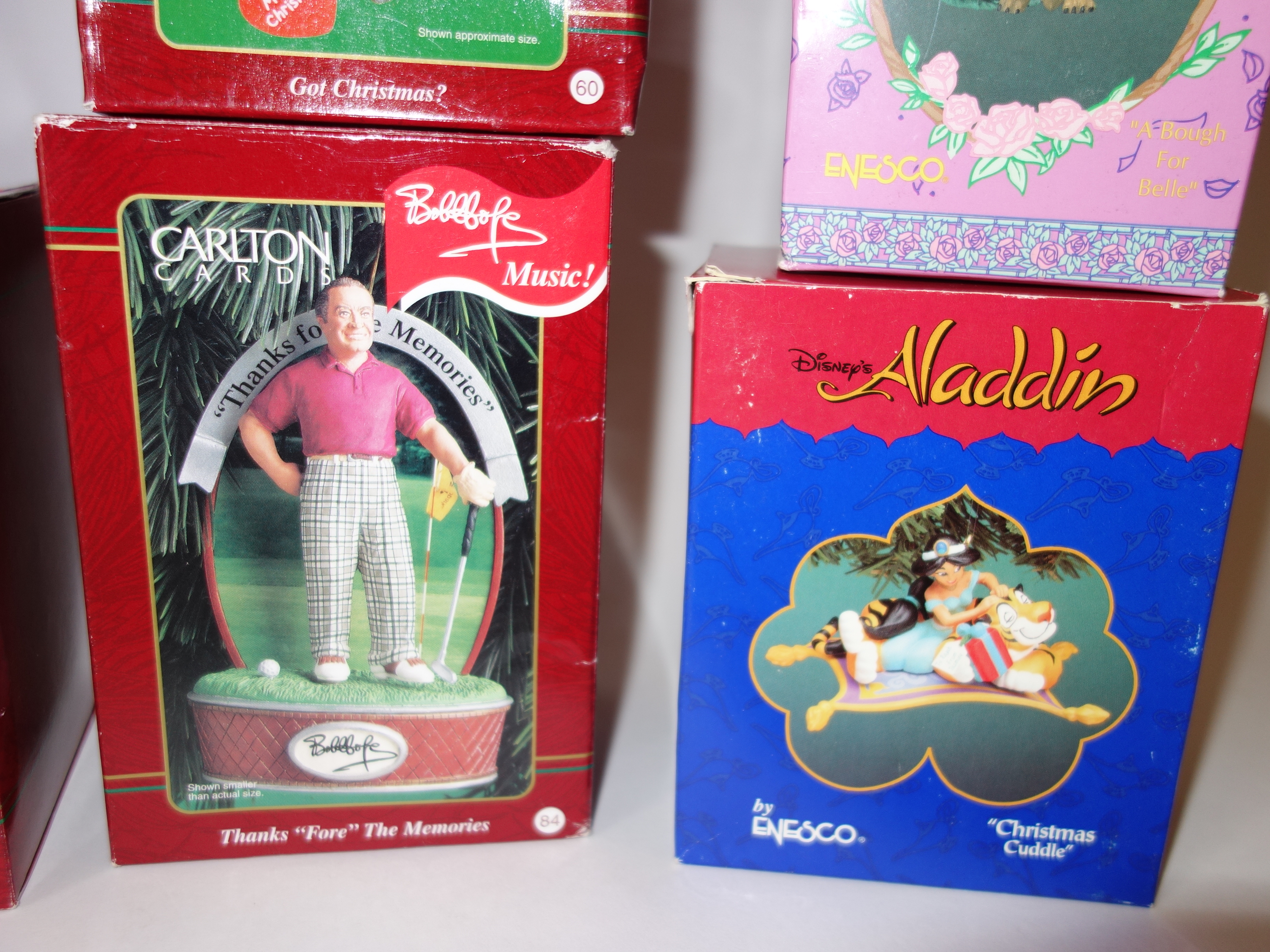 Vintage Carlton Cards Christmas Ornaments