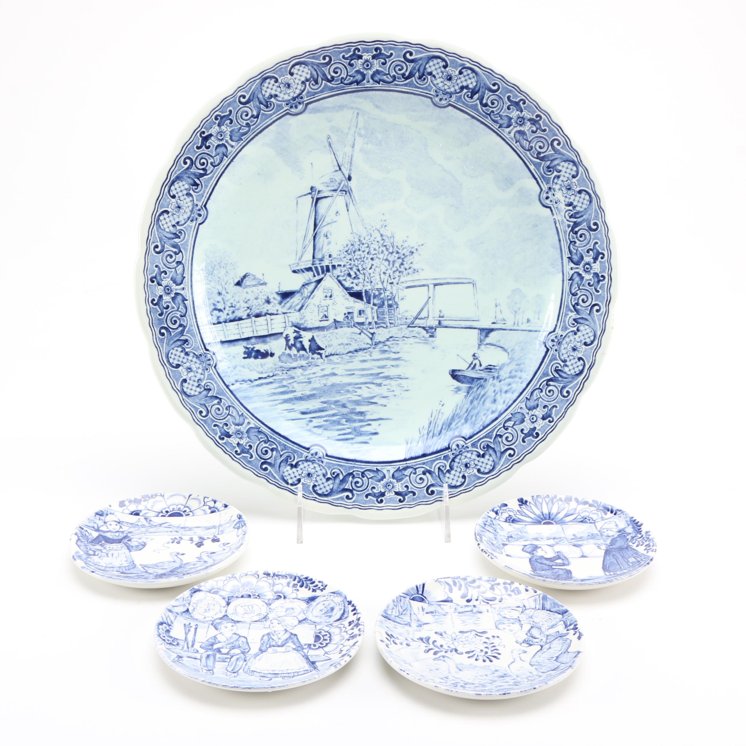Reproduction Holland Delft Pottery by Boch