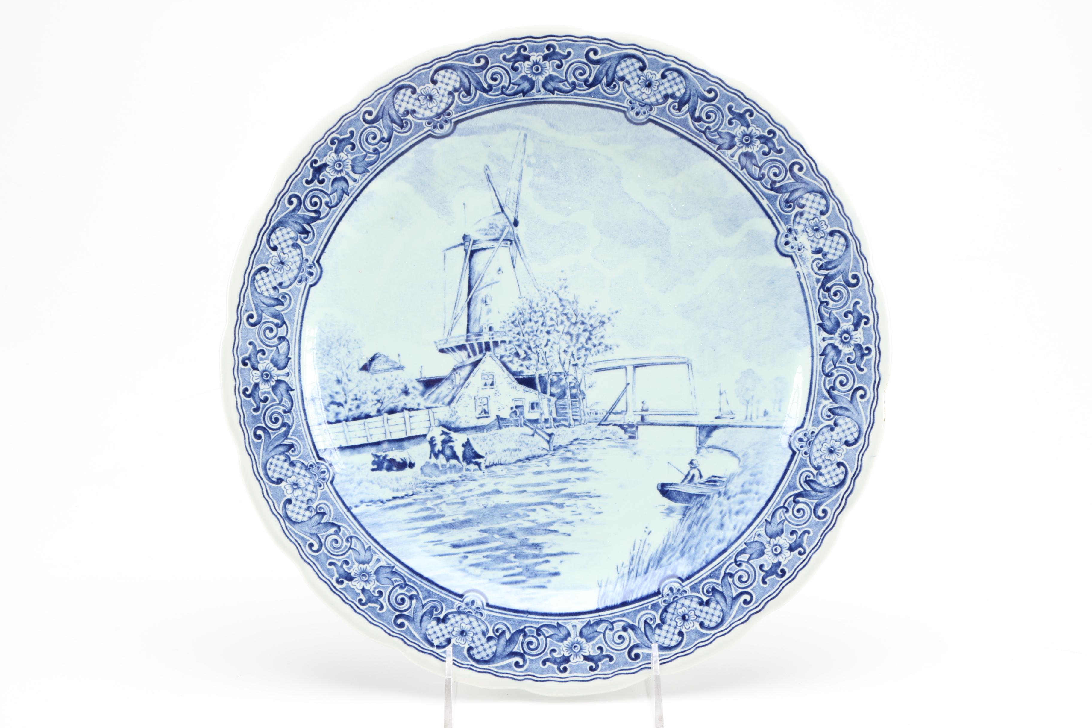 Reproduction Holland Delft Pottery by Boch