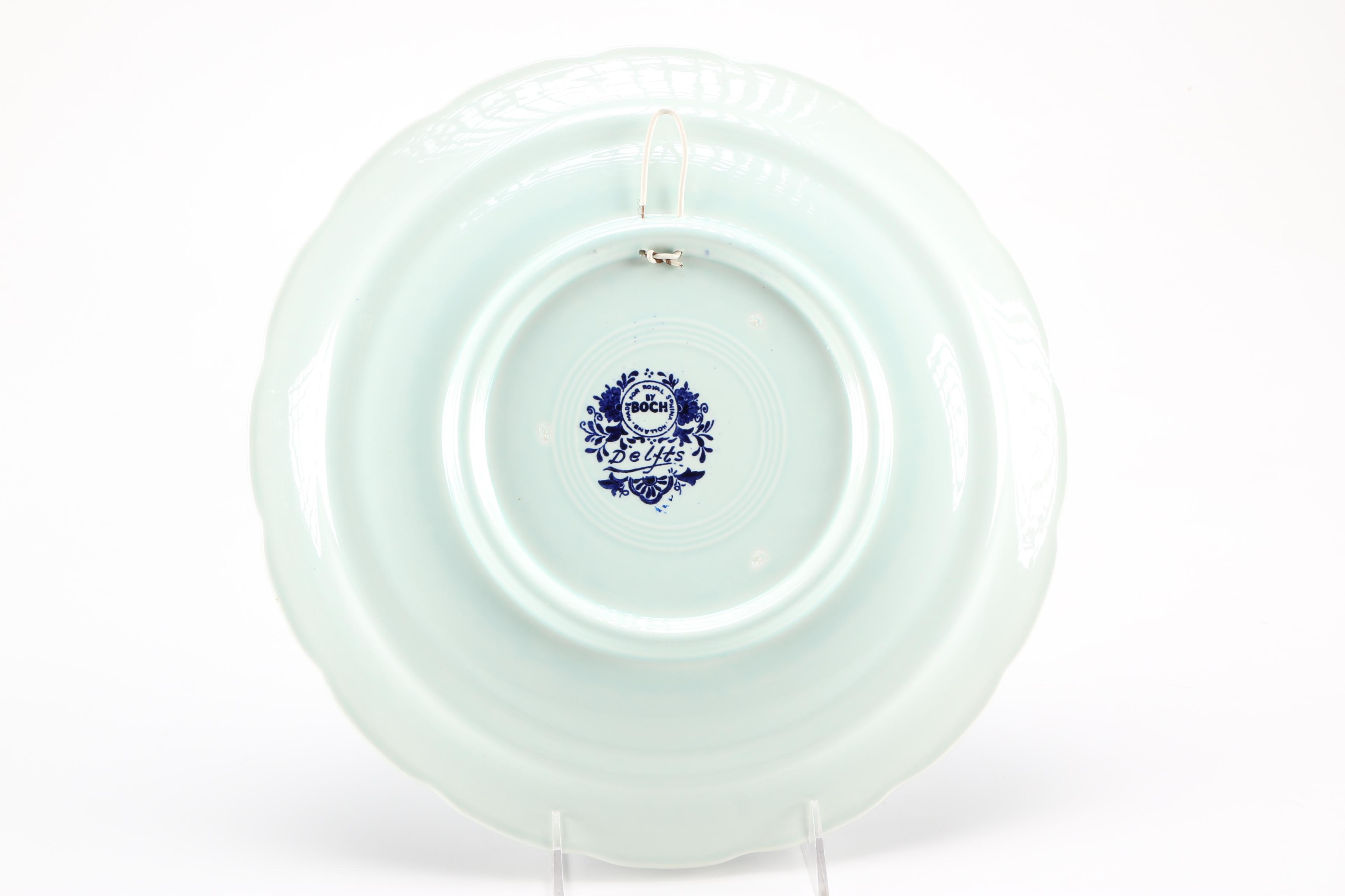 Reproduction Holland Delft Pottery by Boch