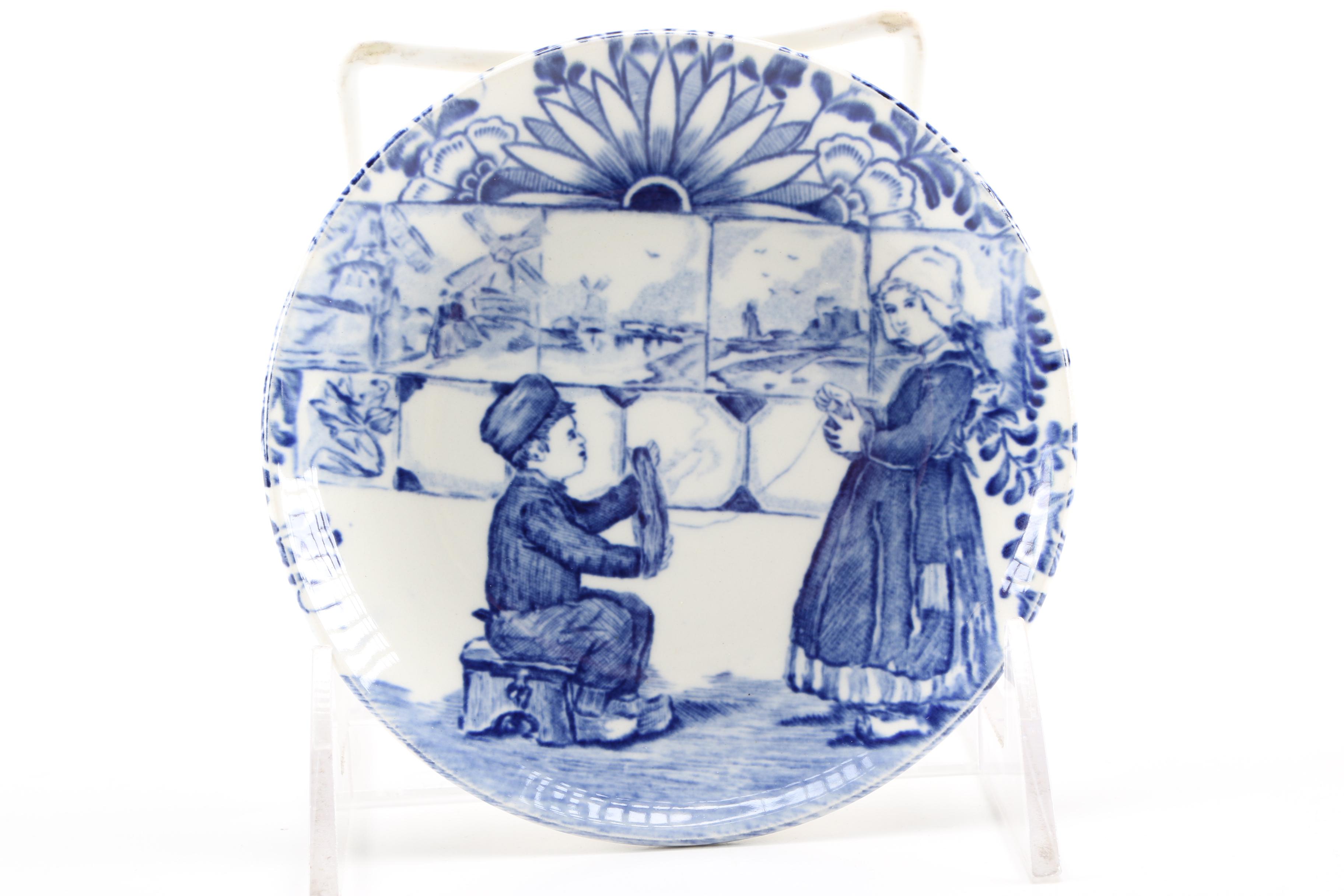 Reproduction Holland Delft Pottery by Boch