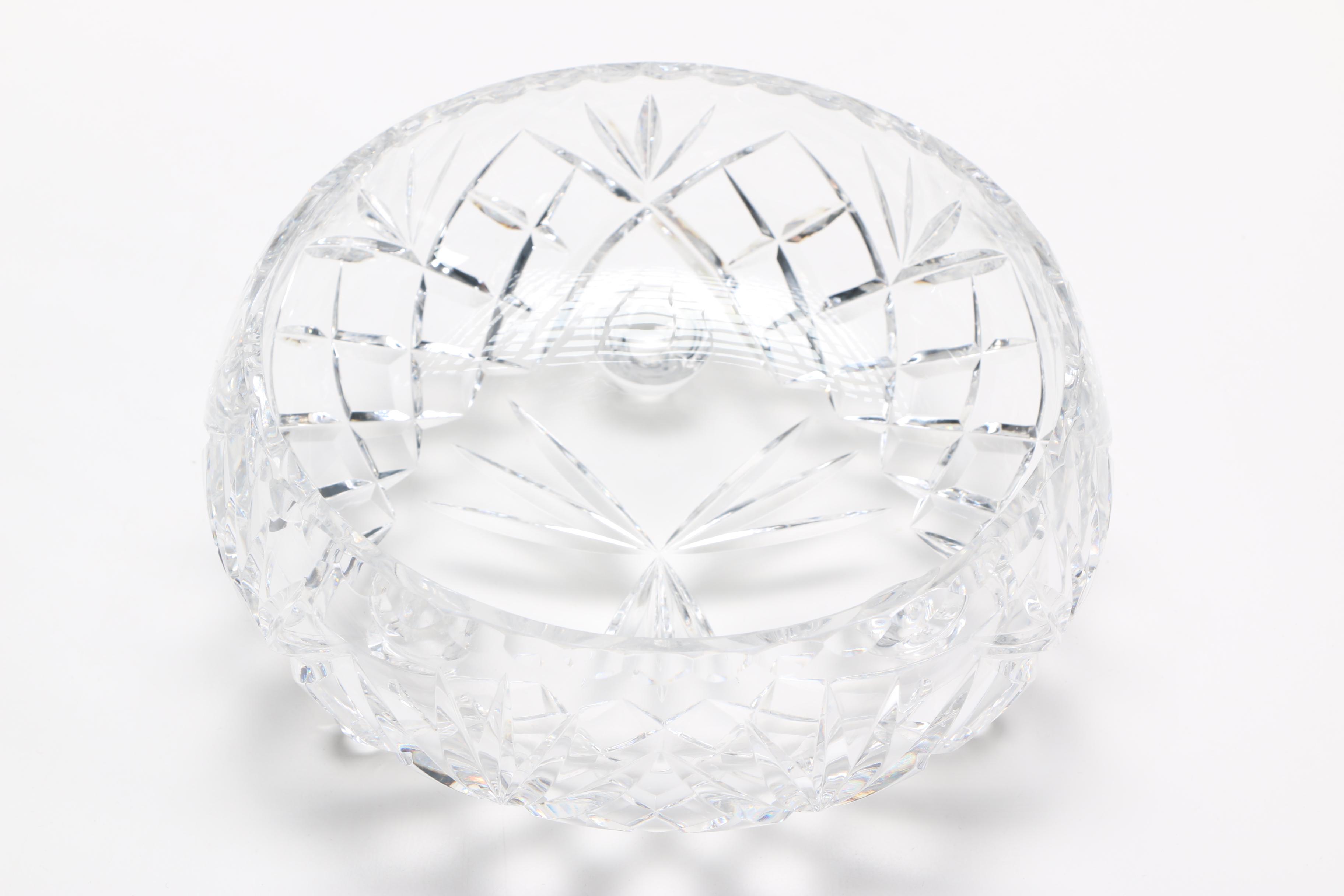 Collection of Cut Crystal Bowls