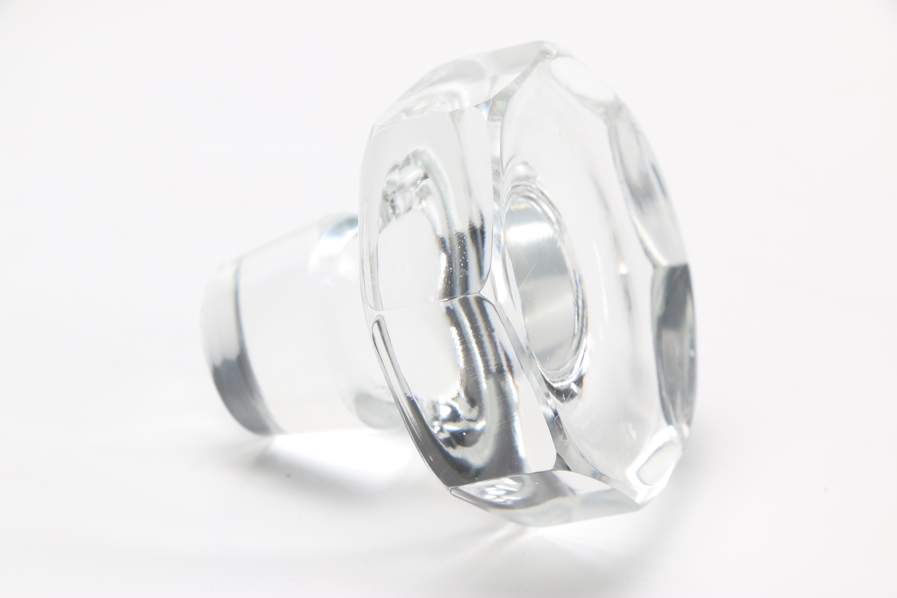 Cut Crystal Decanter and Glass Set