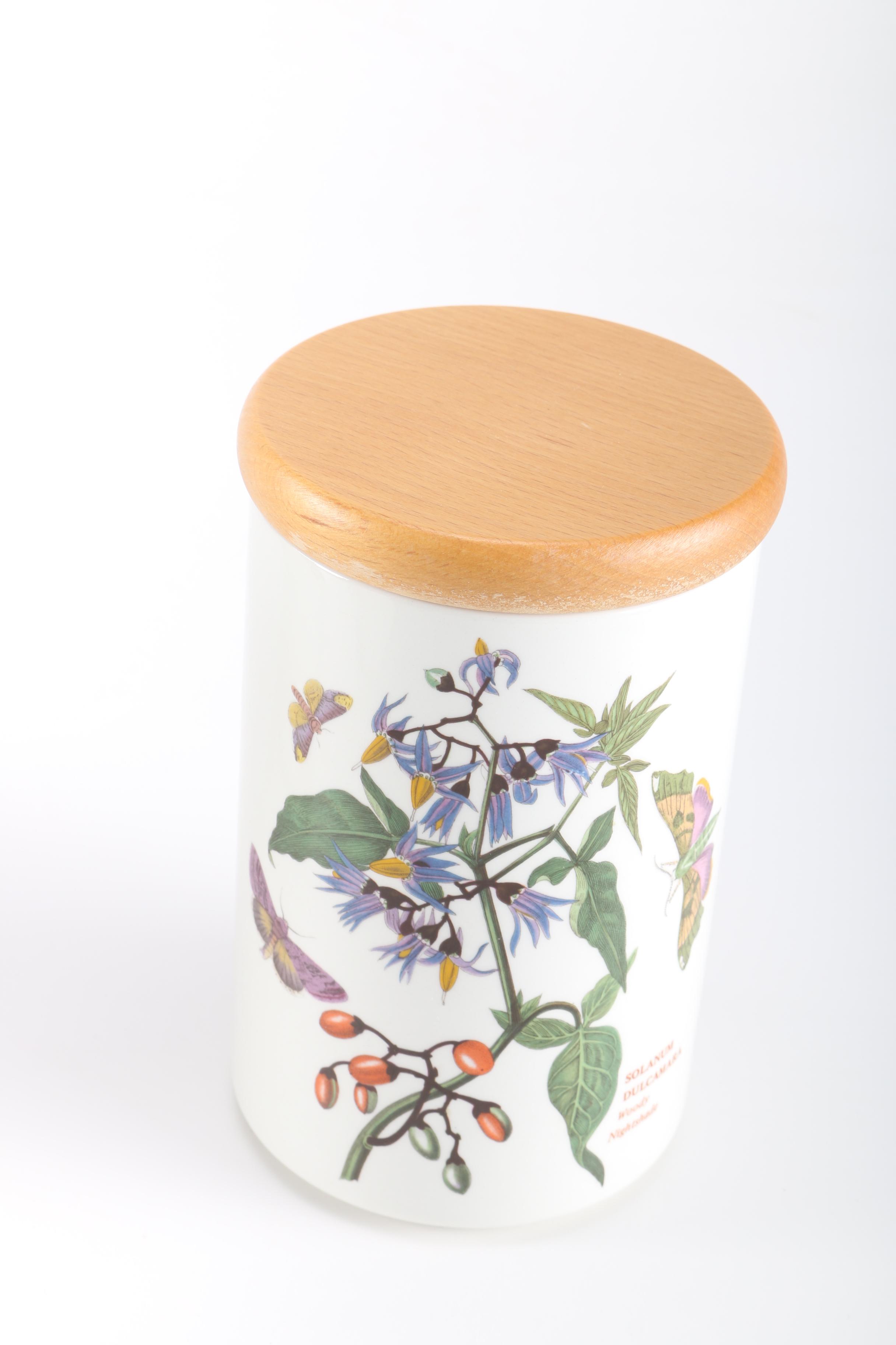 Portmeirion Botanical Garden Canisters and Table Runner