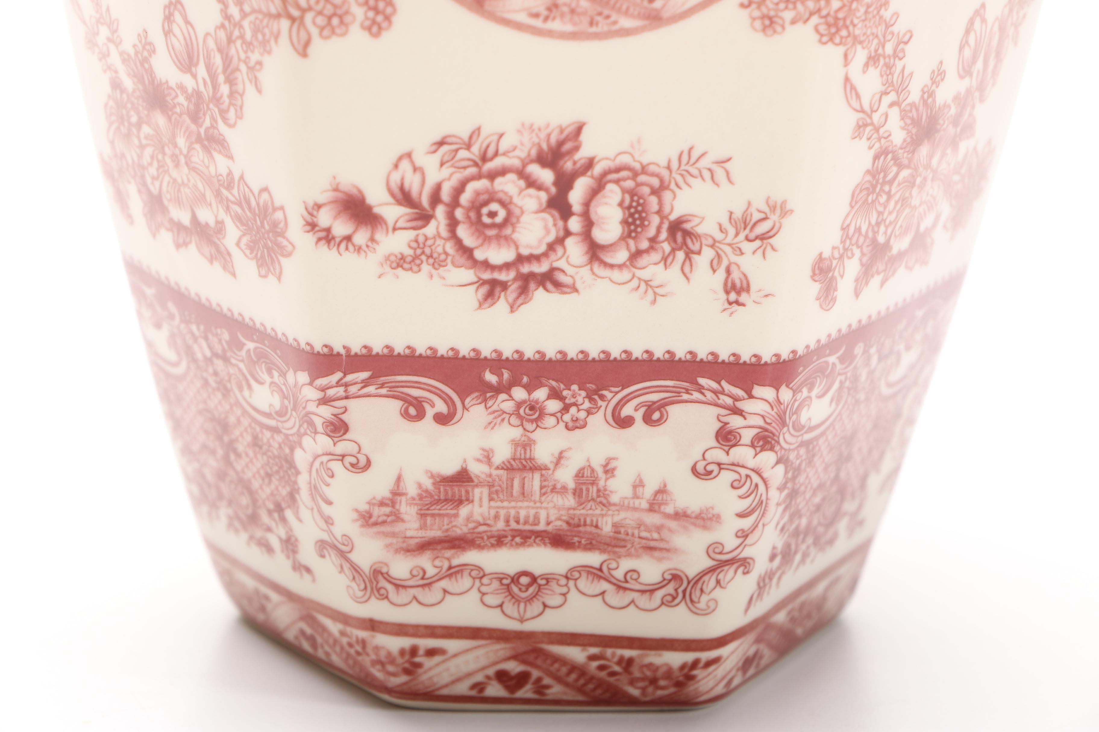 White and Brown Ceramic Vases