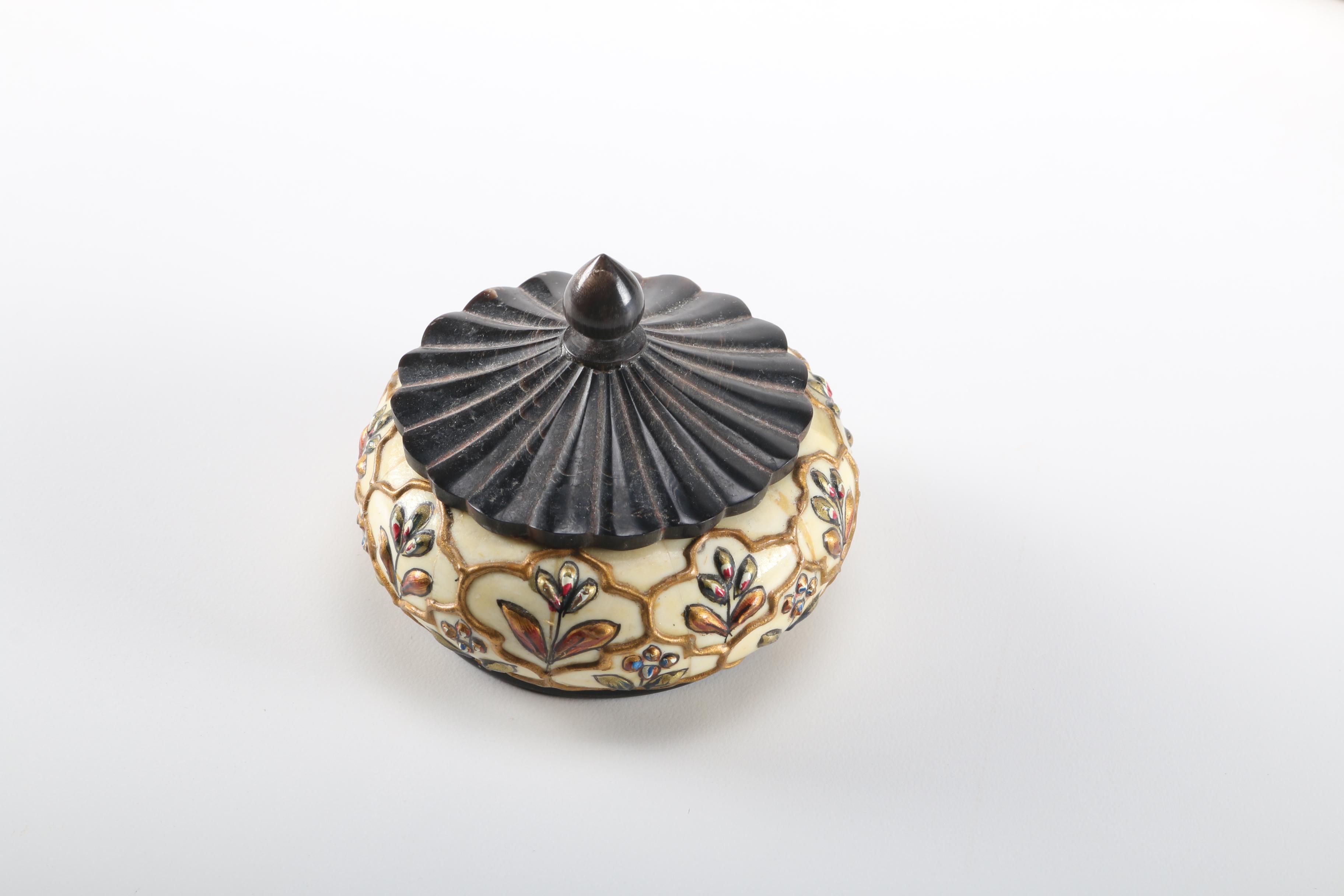 Enameled Vases and Home Decor