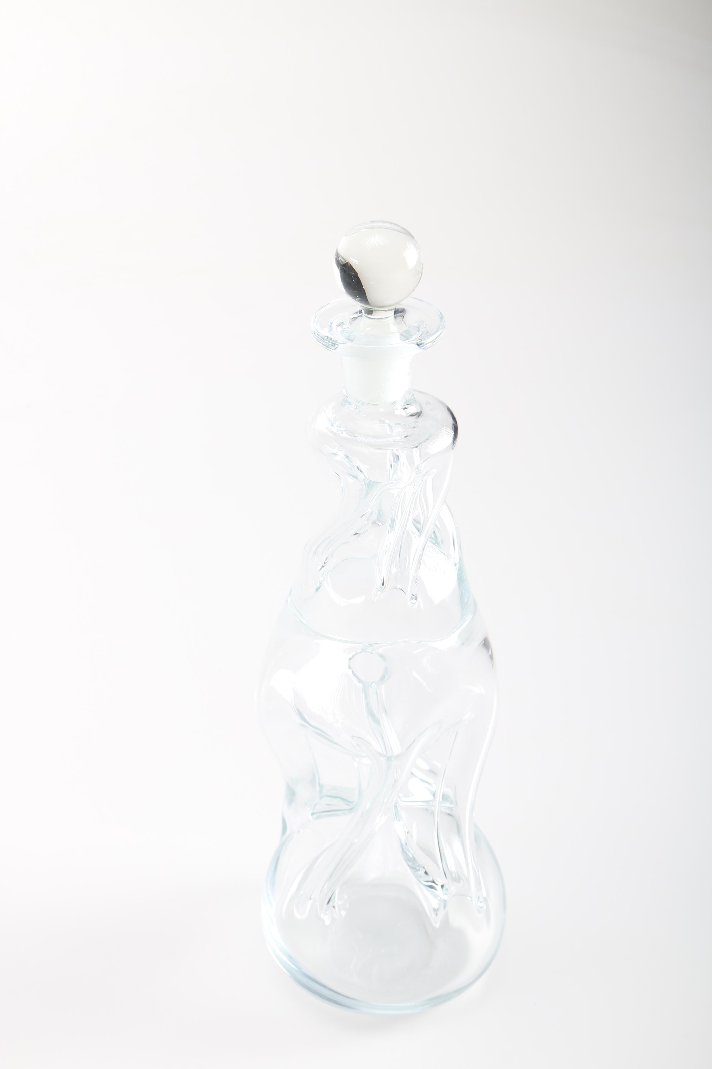 Crystal Decanter, Pitcher and Stirrers