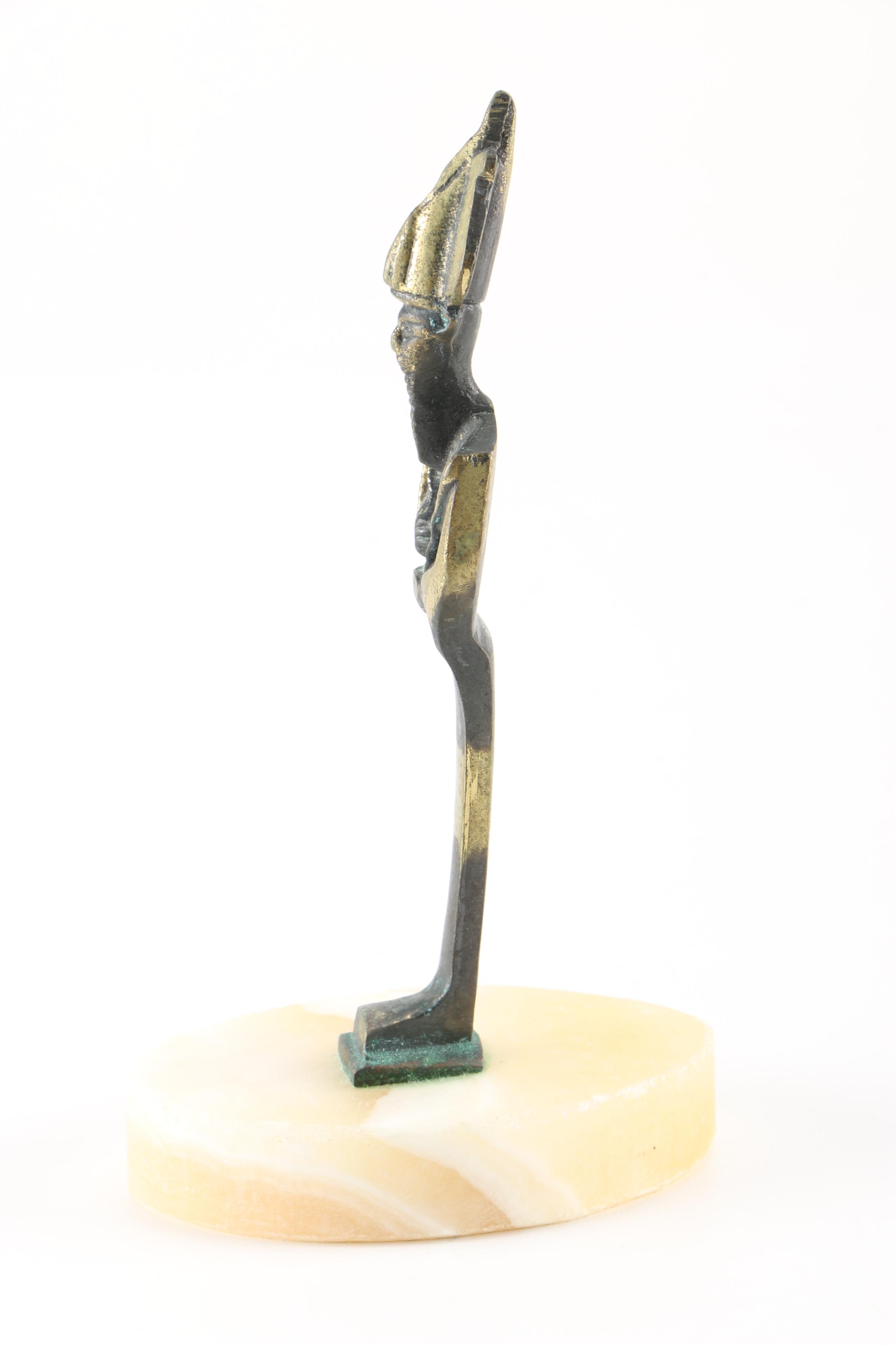 Alabaster Bowl and Figurine