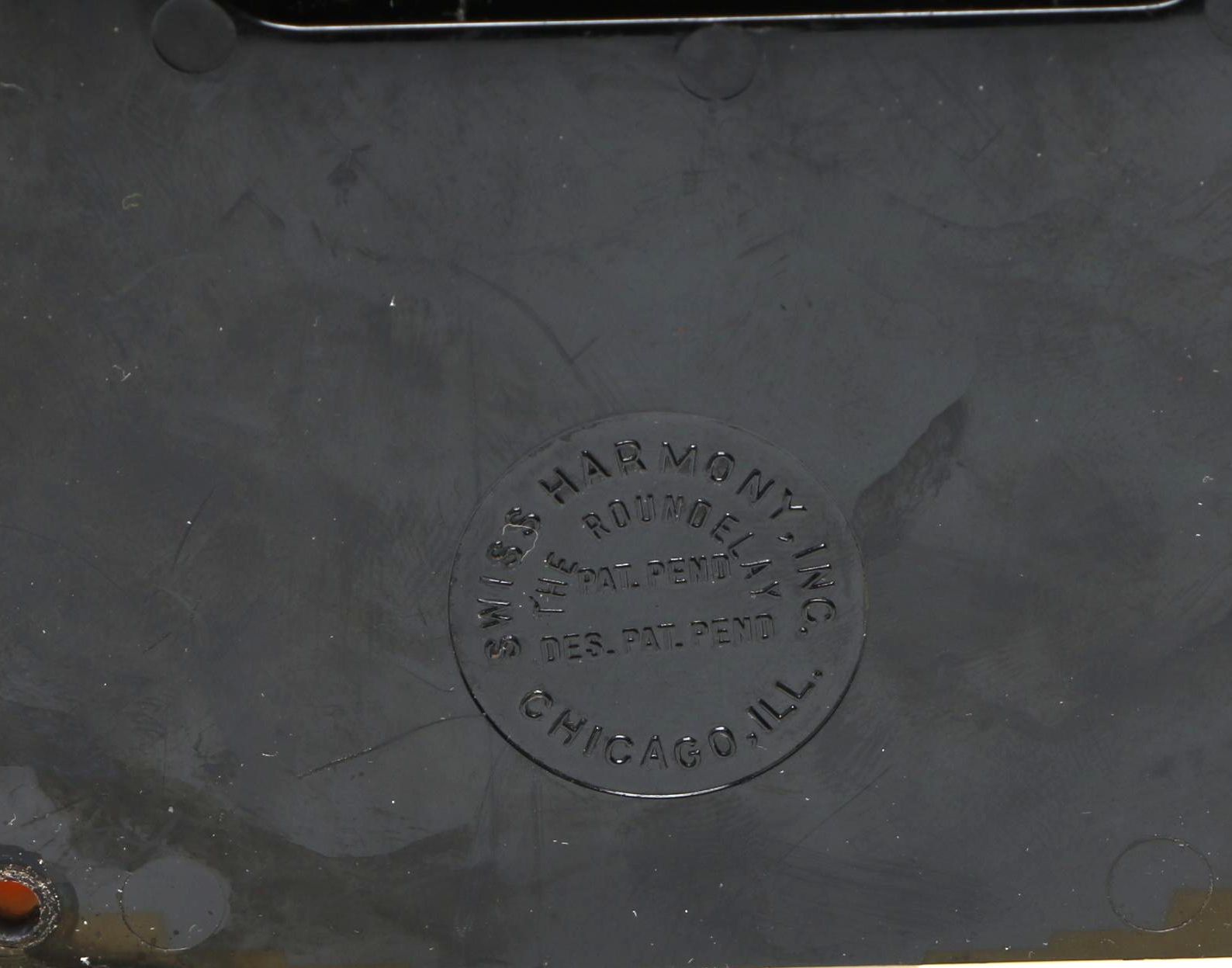 The Roundelay 1950's Cigarette Dispenser Music Box