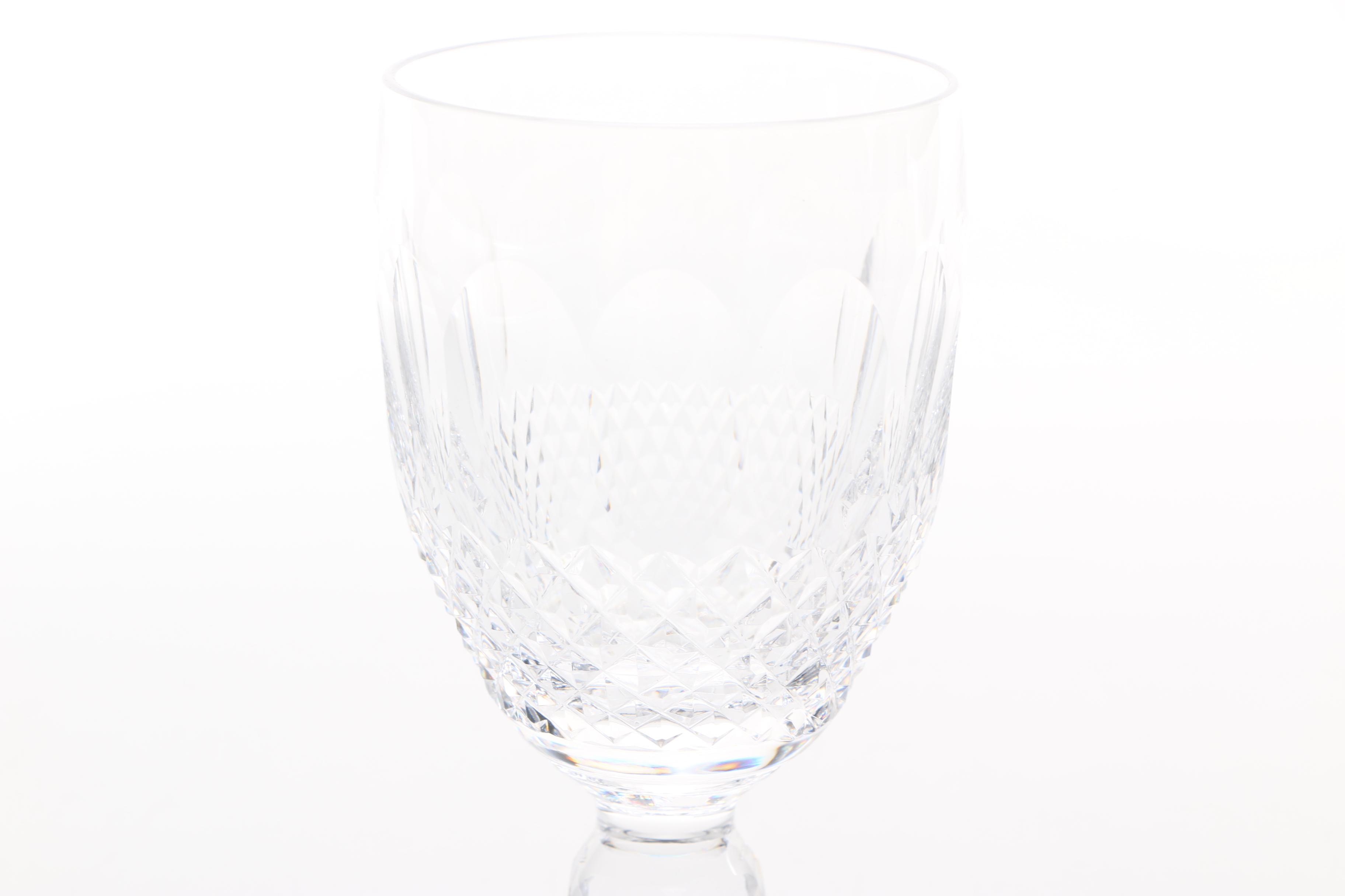 Waterford "Colleen" Claret Wine Glasses