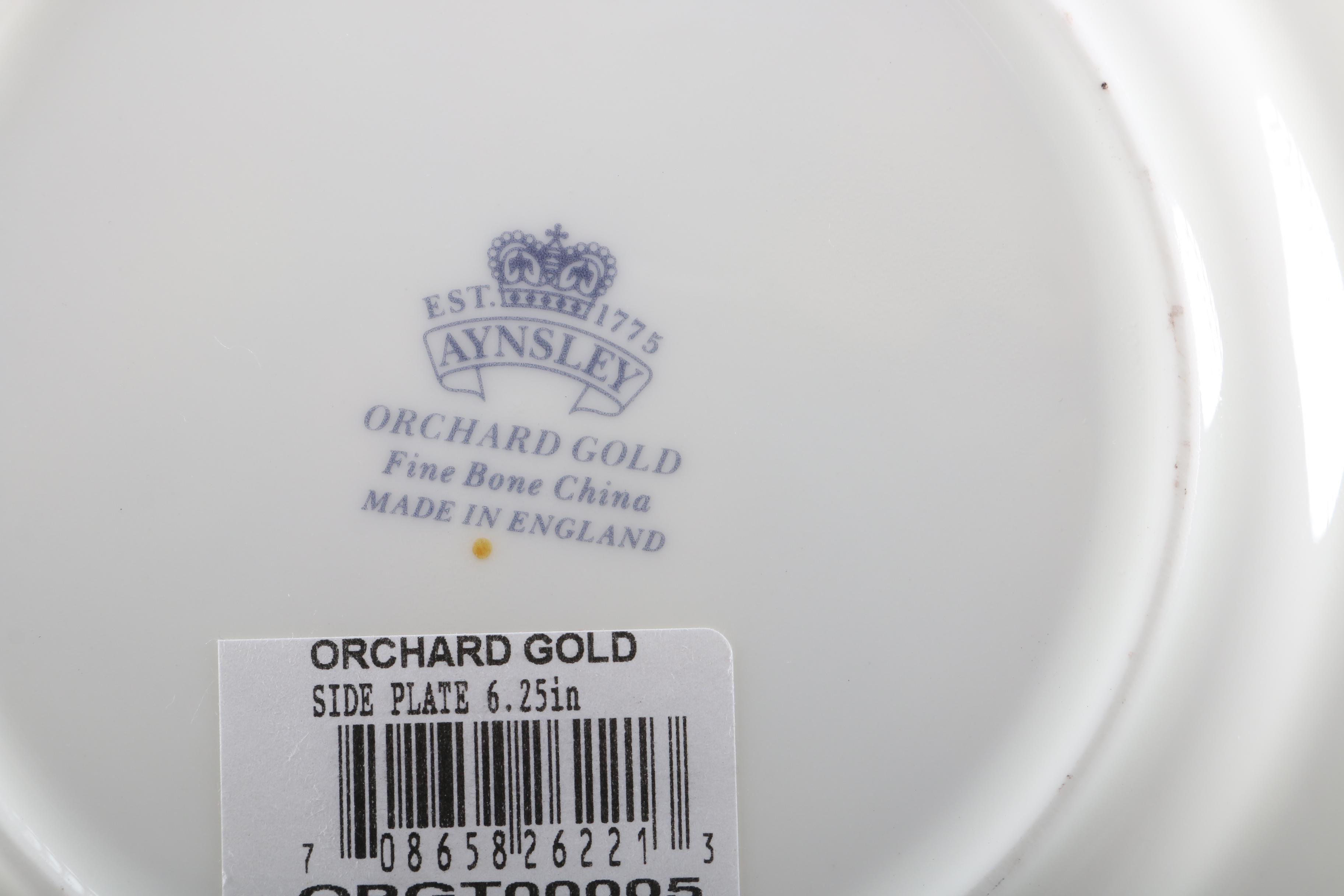 Aynsley "Orchard Gold" Tableware Set