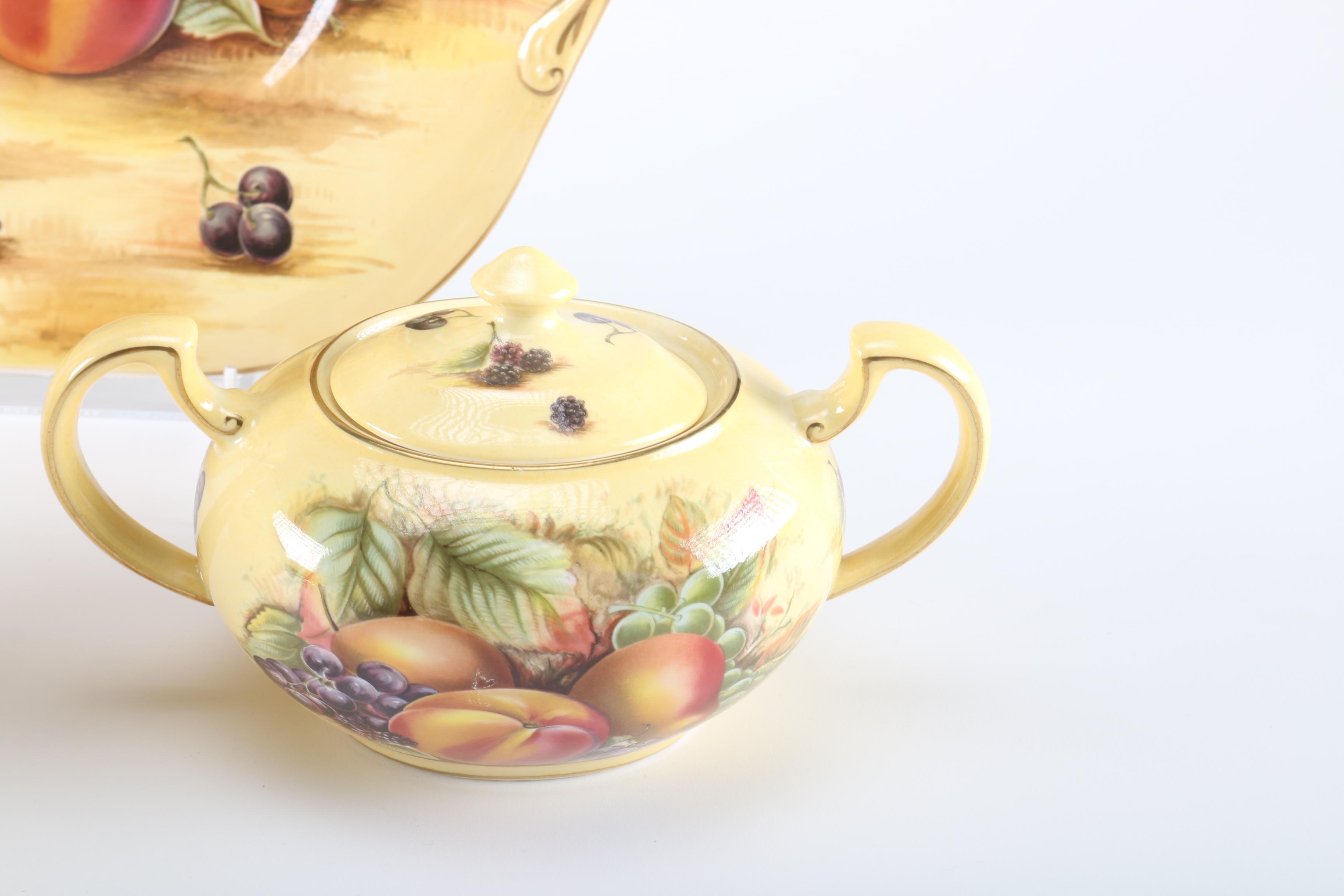 Aynsley "Orchard Gold" Tableware Set