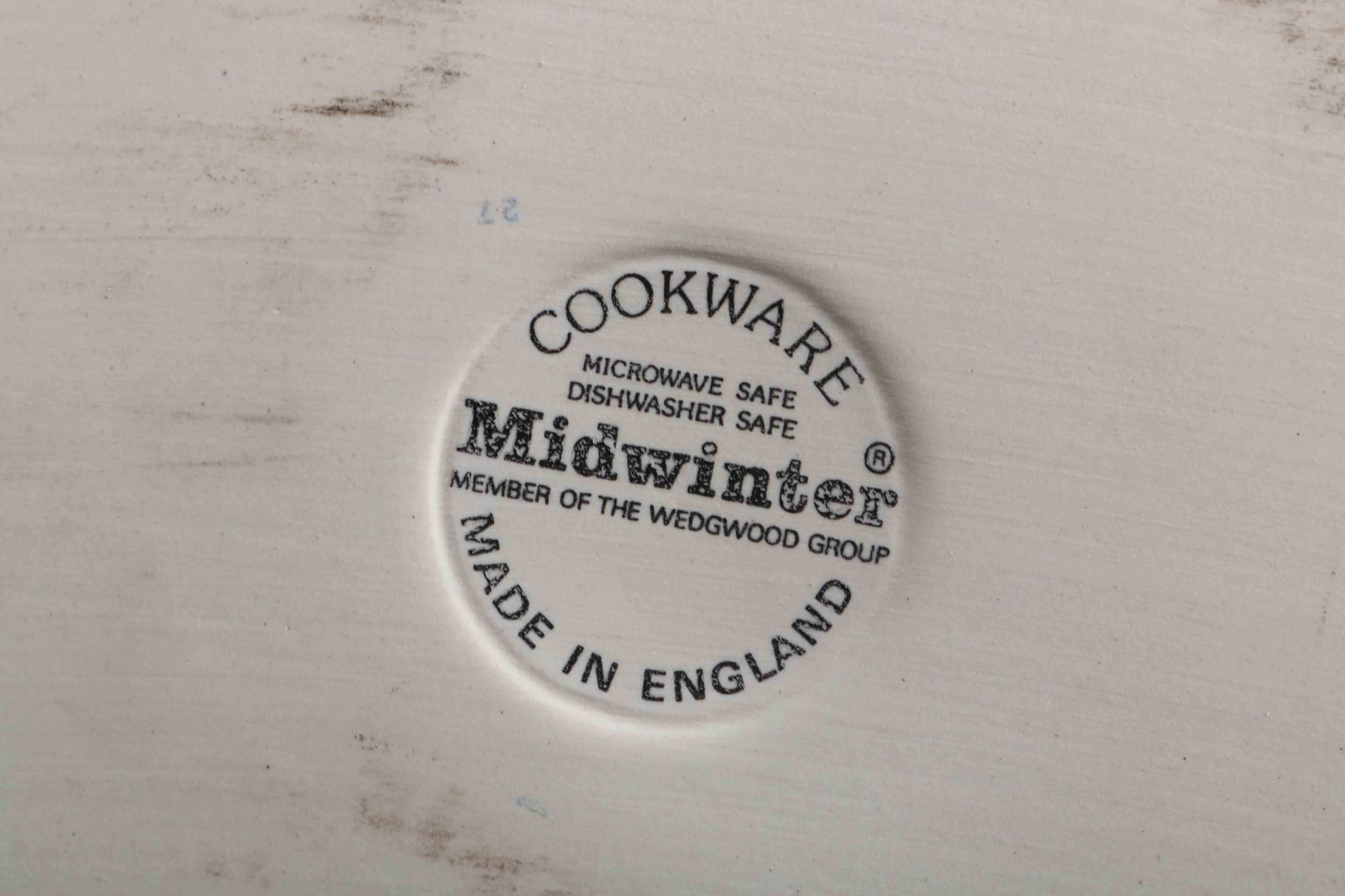 Quiche and  Tart Dishes Including Pearsons and Midwinter