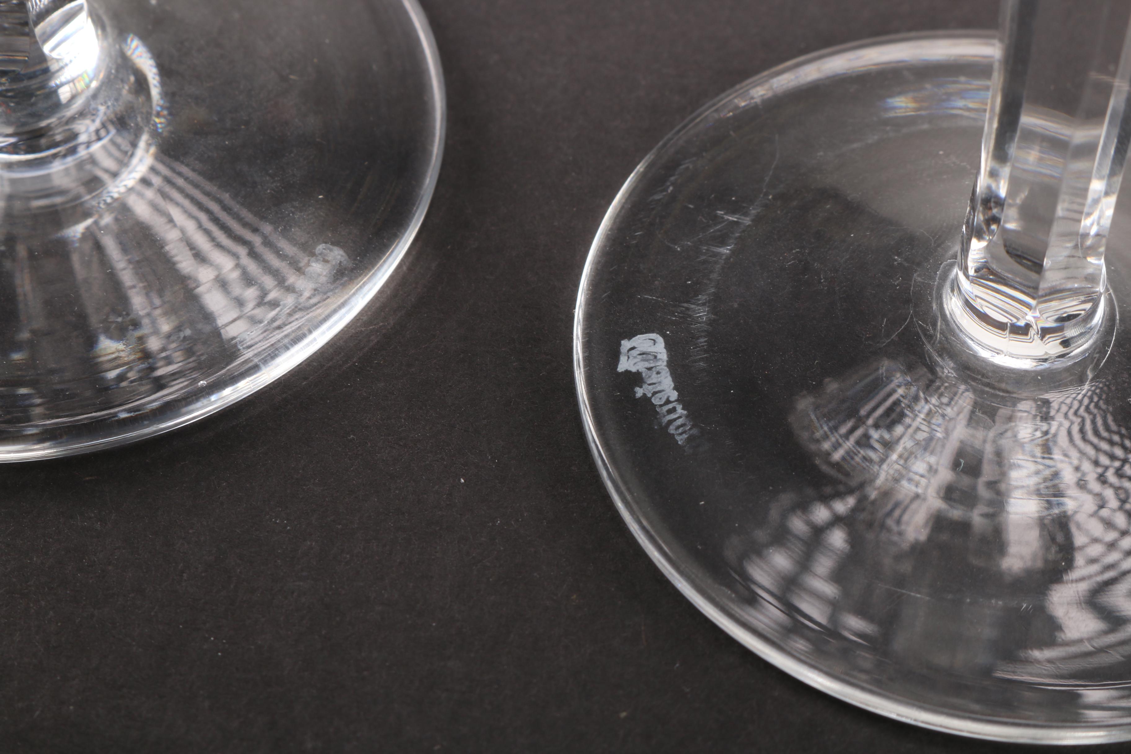 Waterford "Colleen" Crystal Wine Hock Glasses