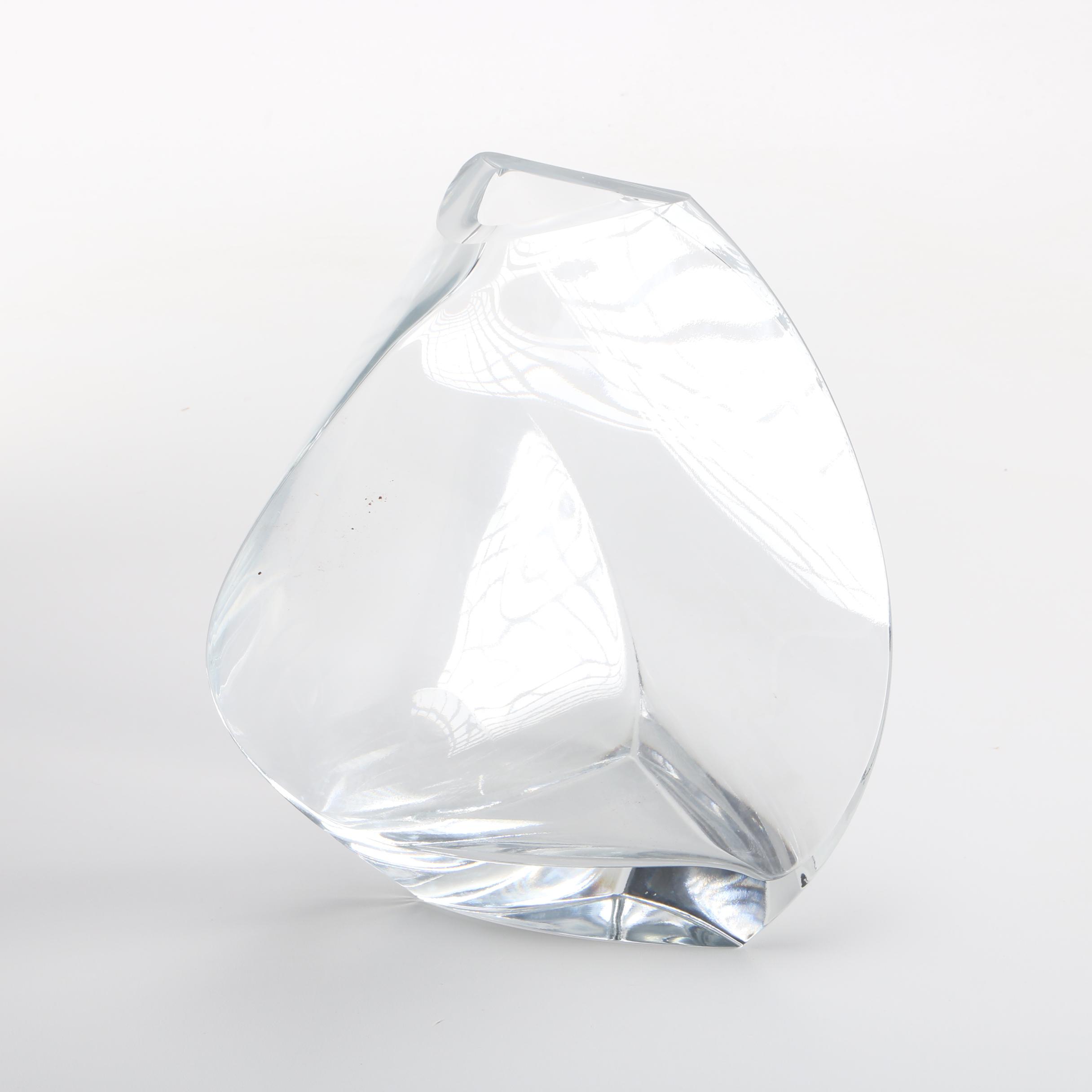 Modernist Dansk Crystal Vase