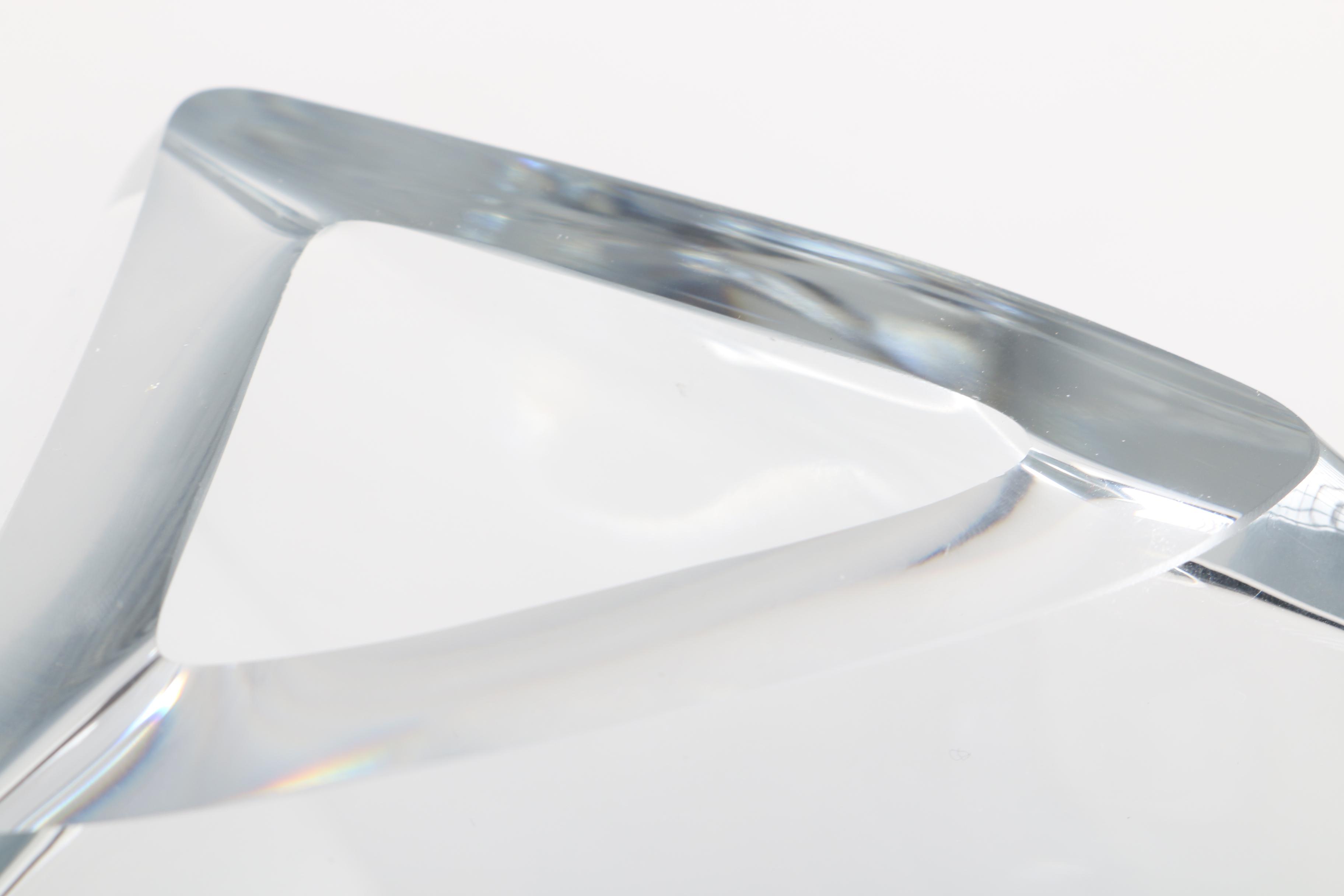 Modernist Dansk Crystal Vase