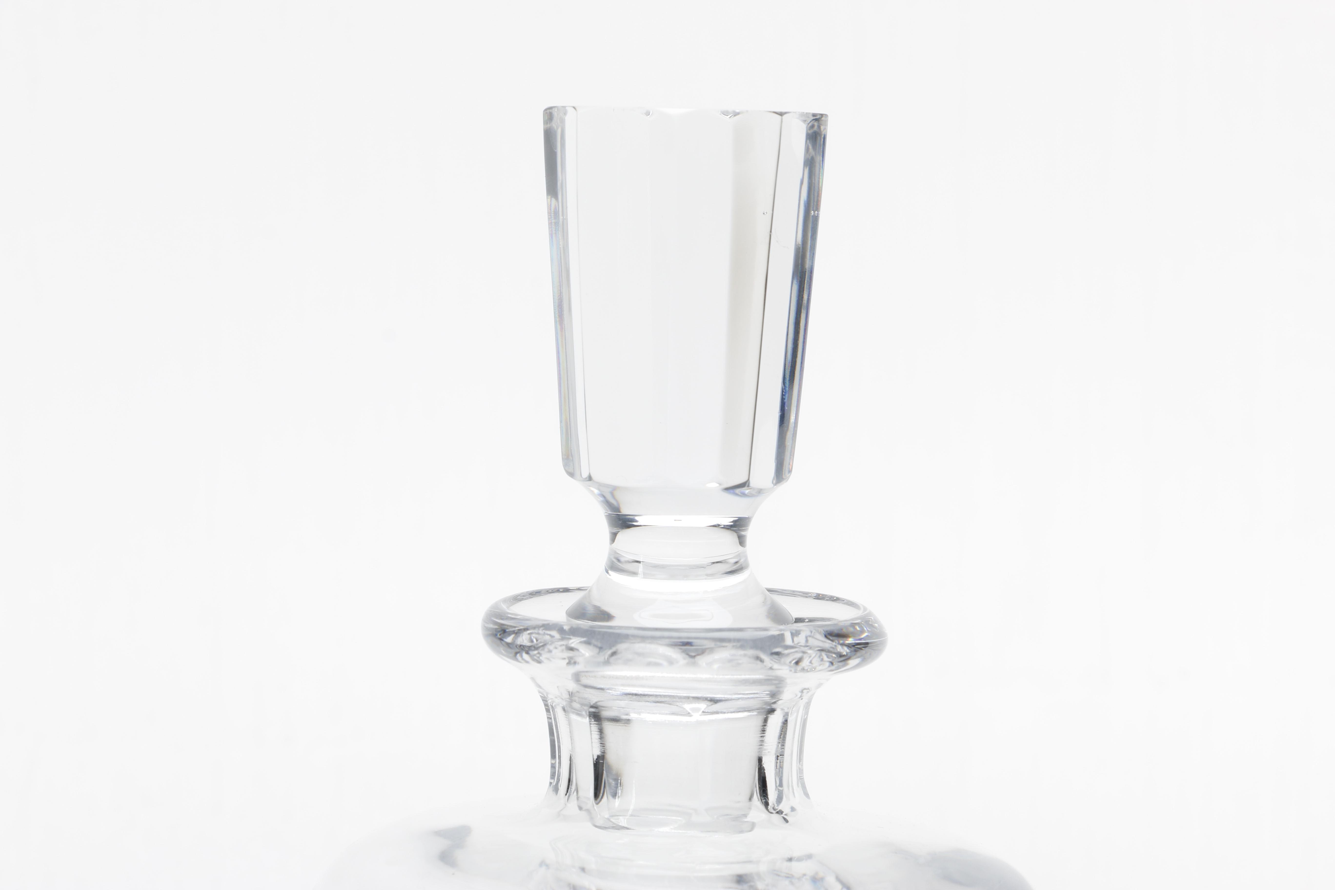 Crystal Decanter and Brandy Snifters