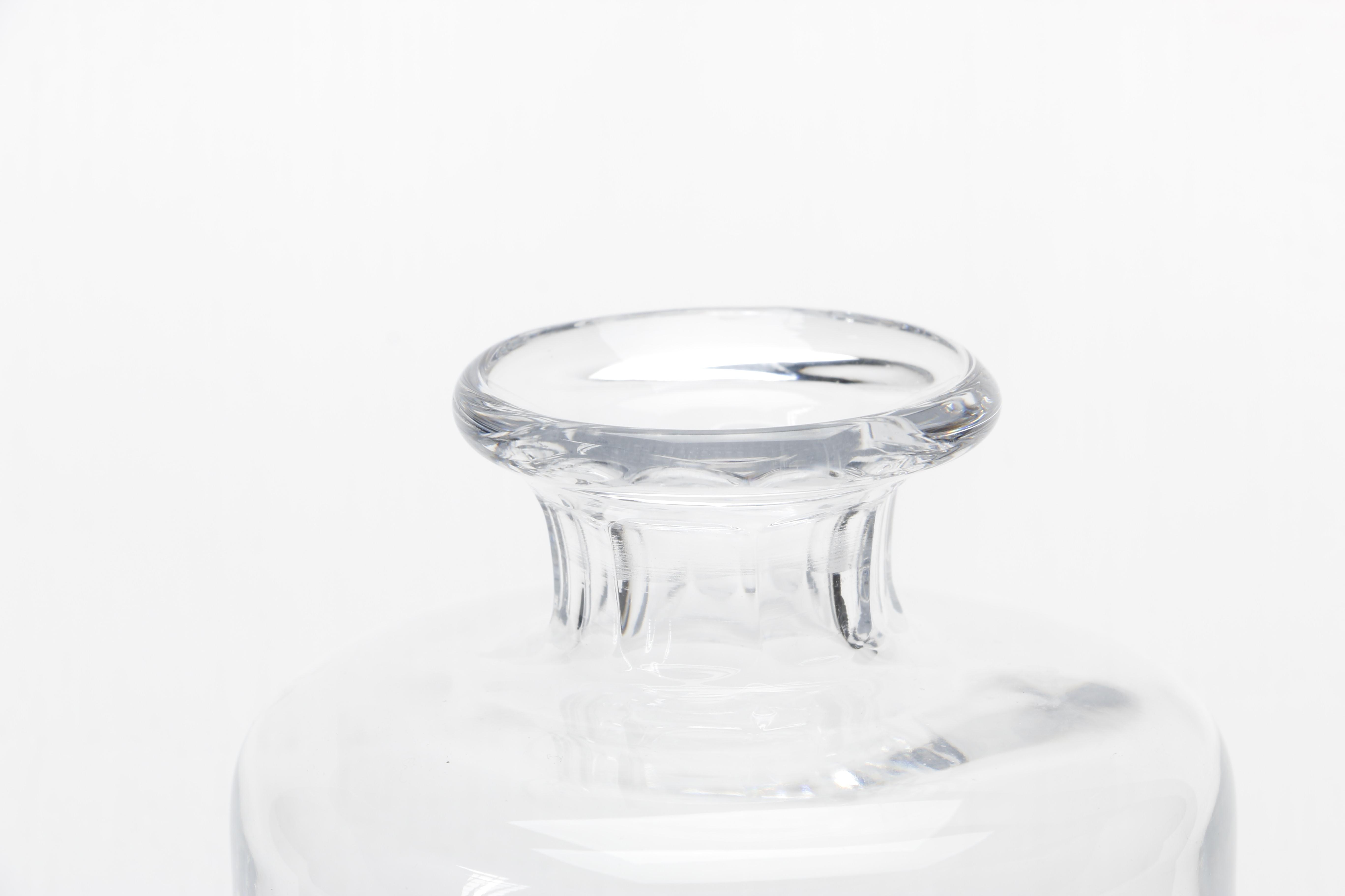 Crystal Decanter and Brandy Snifters