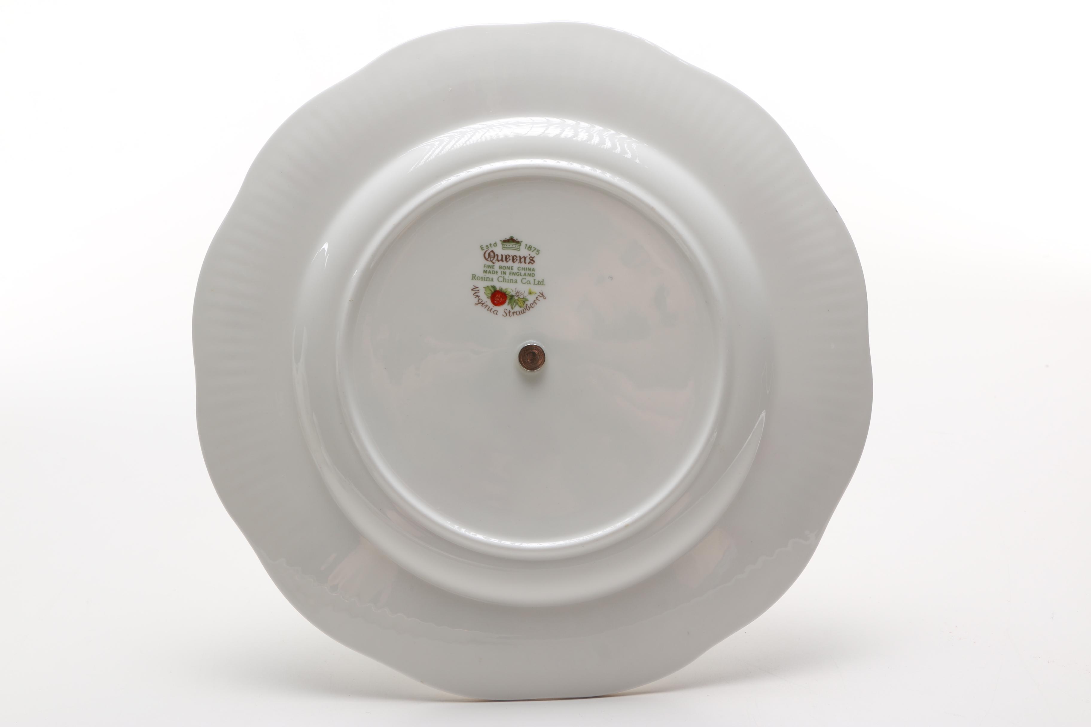 Rosina Queen"s "Virginia Strawberry" China