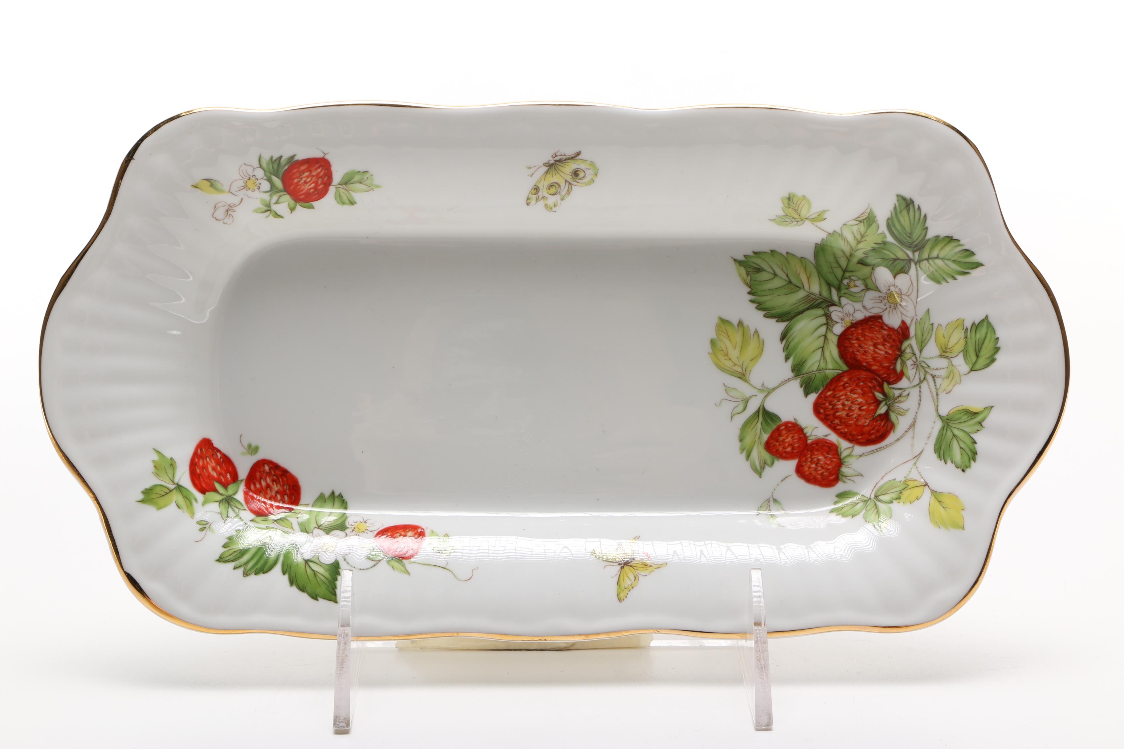 Rosina Queen"s "Virginia Strawberry" China