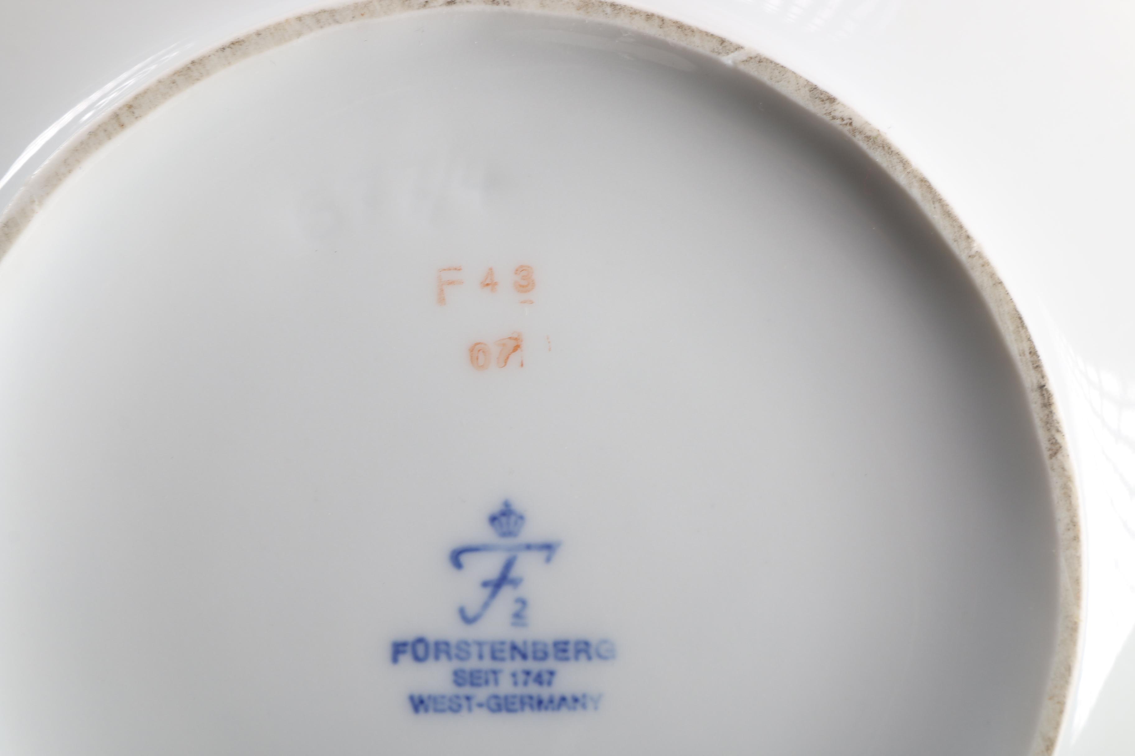 Furstenberg and Hutschenreuther Tableware