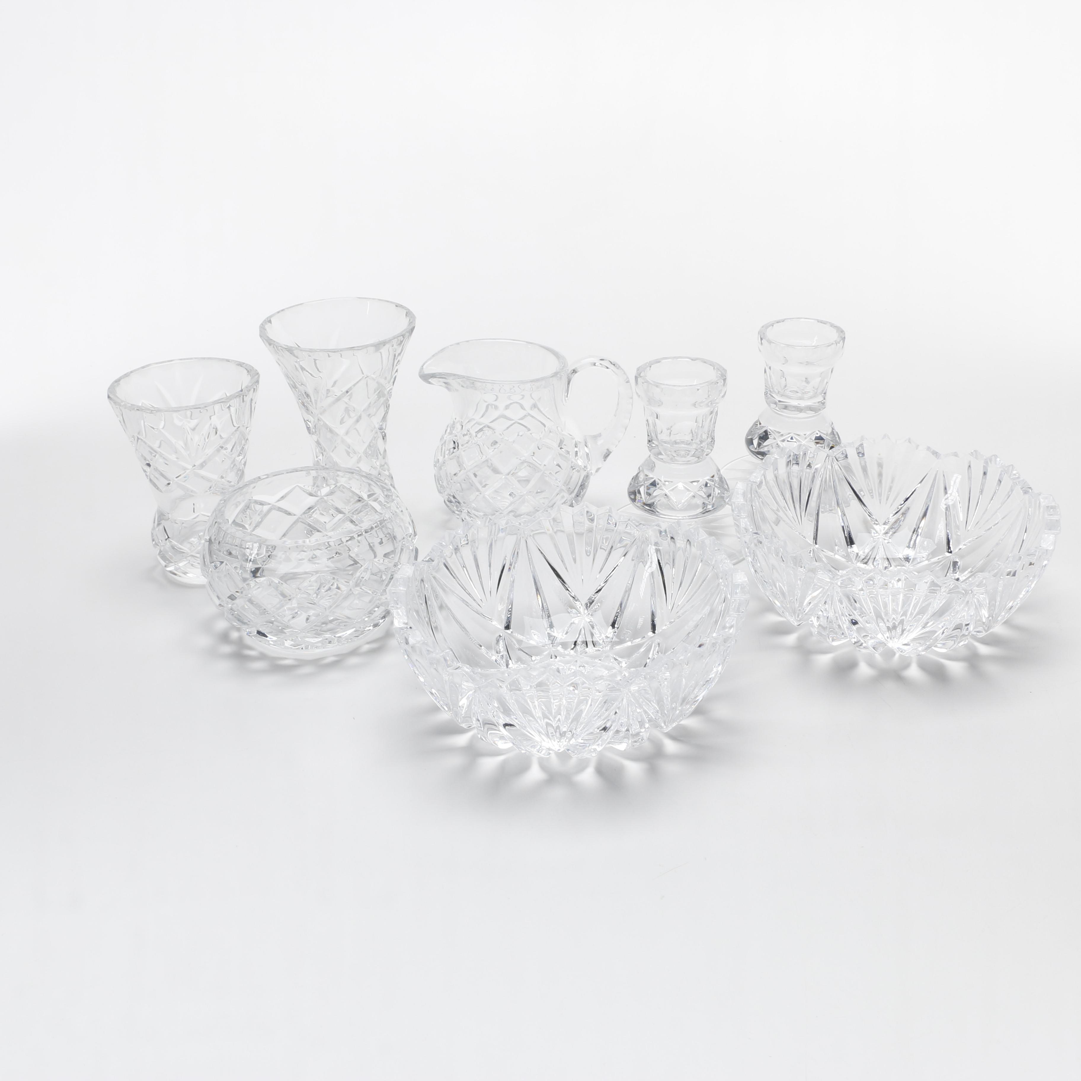 Collection of Crystal Tableware