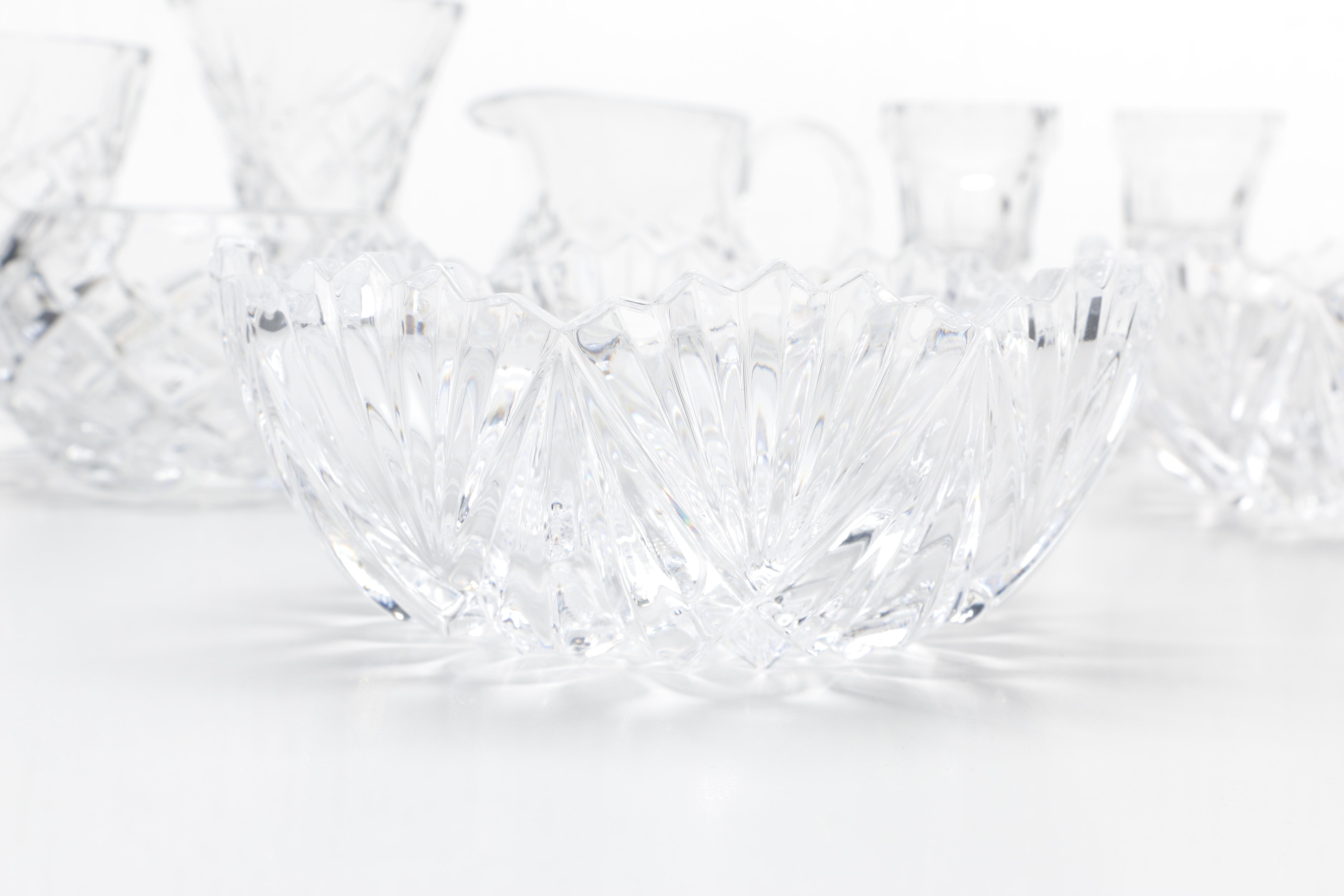 Collection of Crystal Tableware