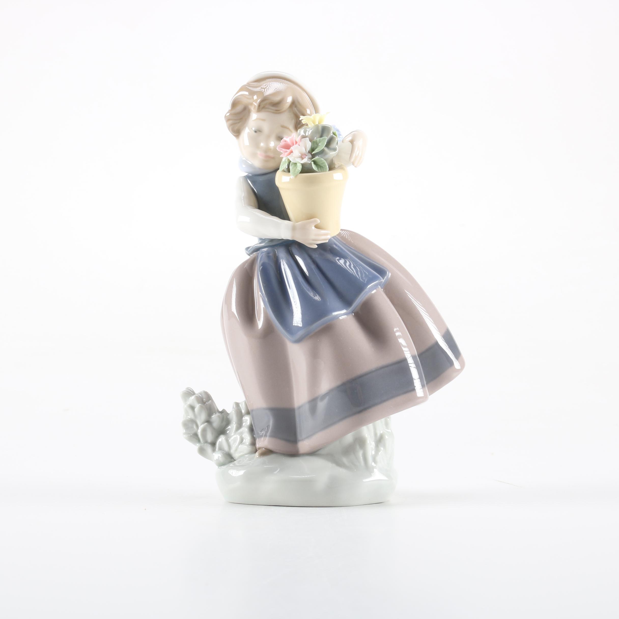 1980s Lladró "Spring Is Here" Figurine