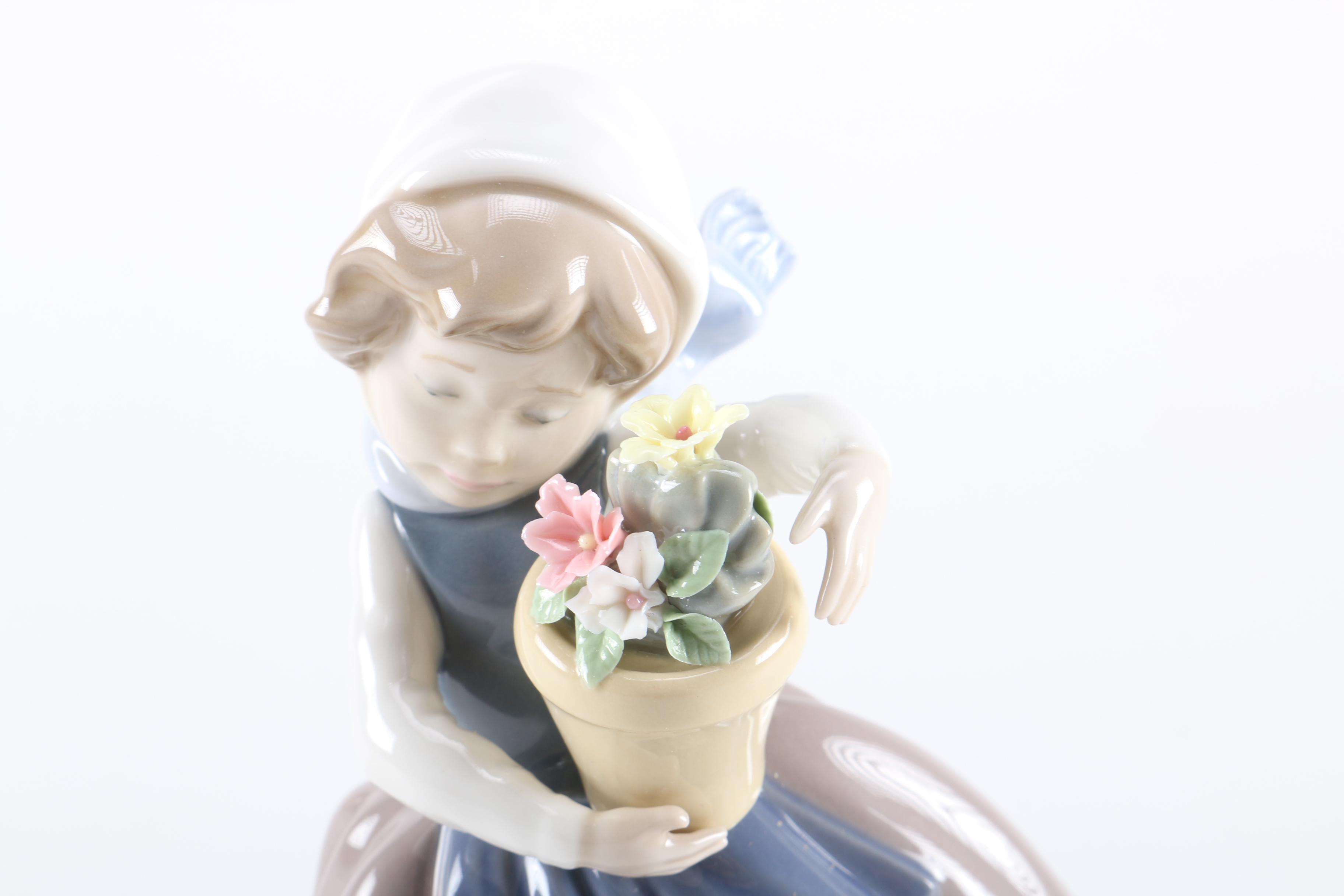 1980s Lladró "Spring Is Here" Figurine
