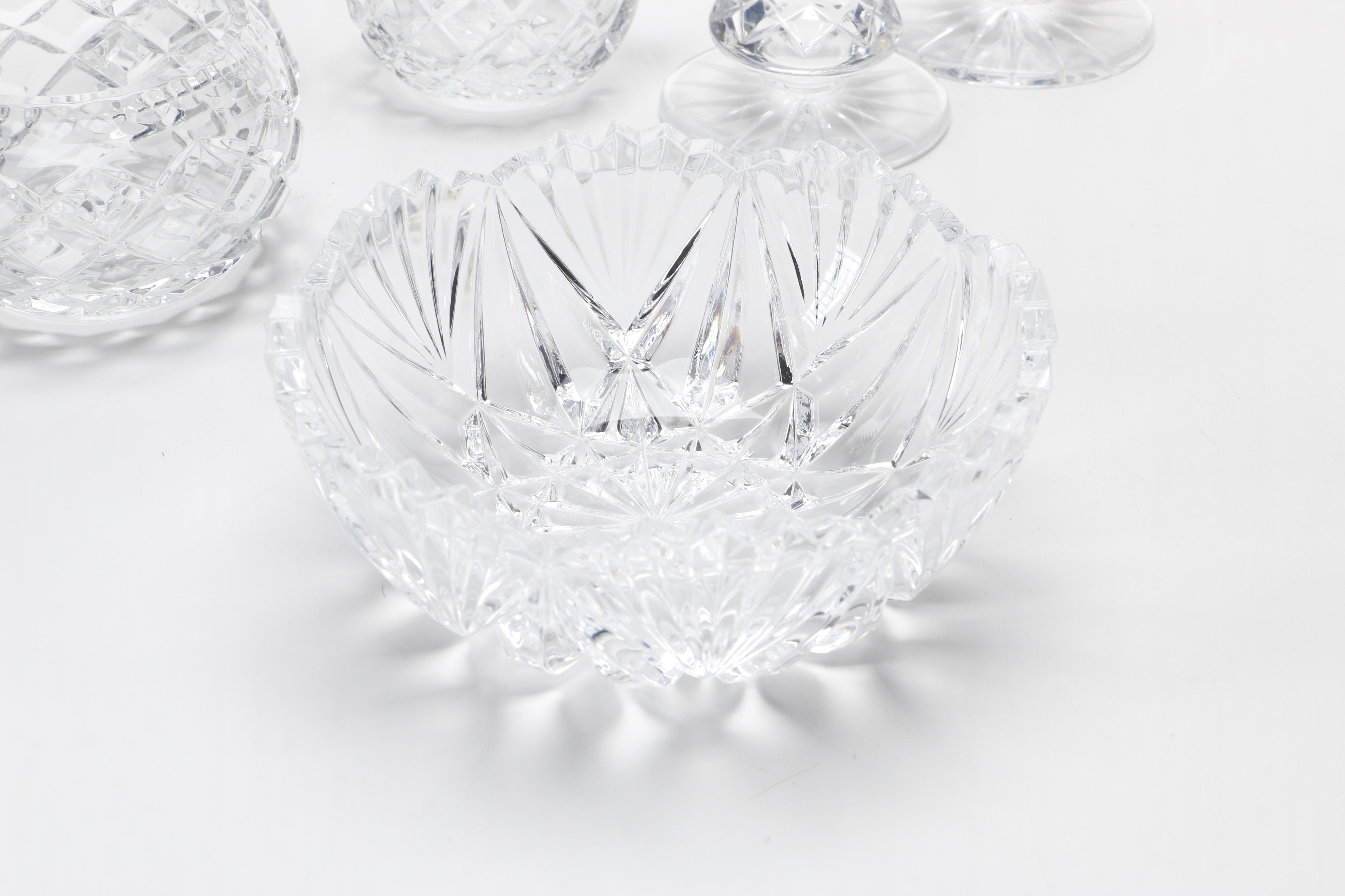 Collection of Crystal Tableware