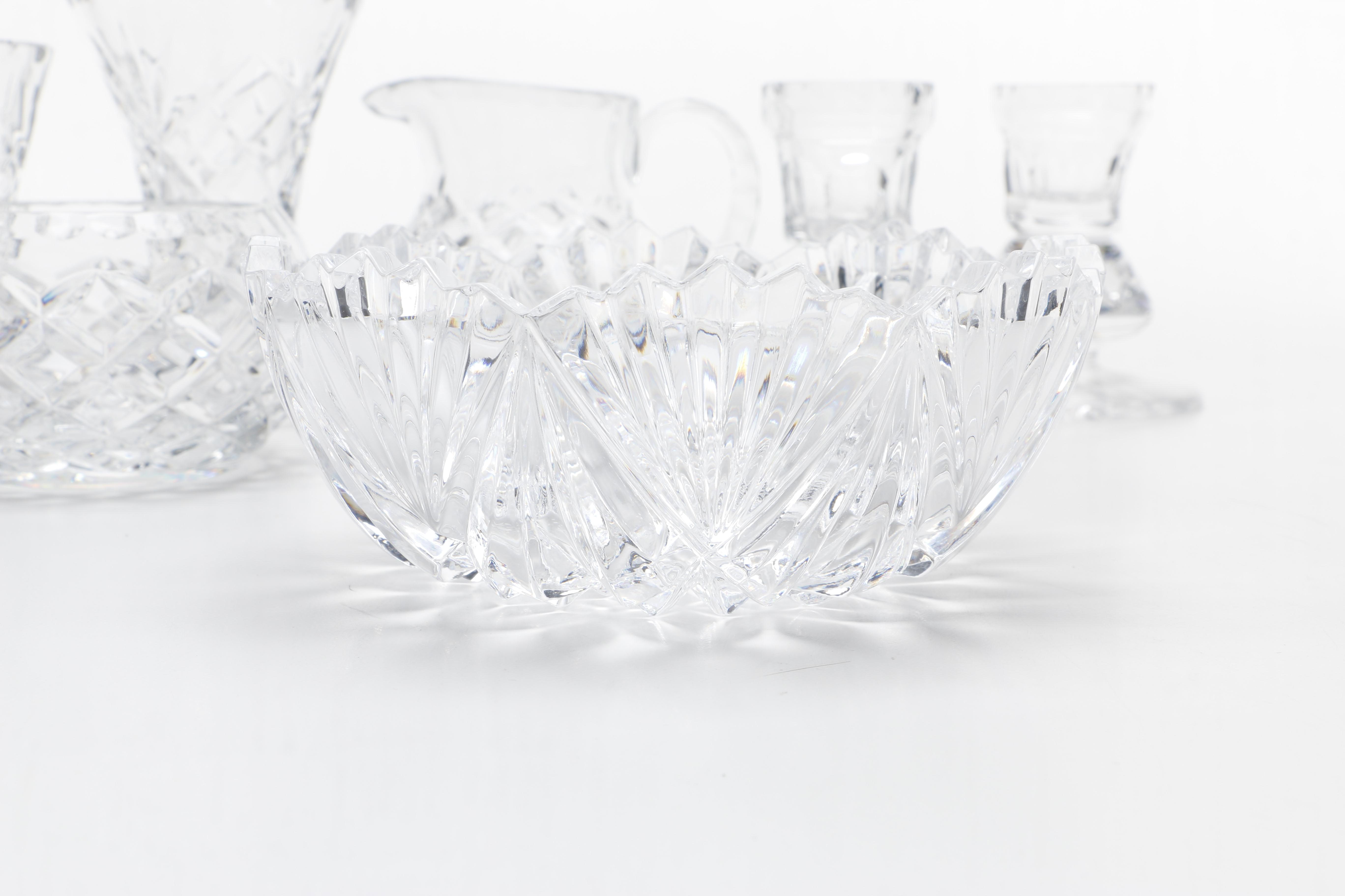 Collection of Crystal Tableware