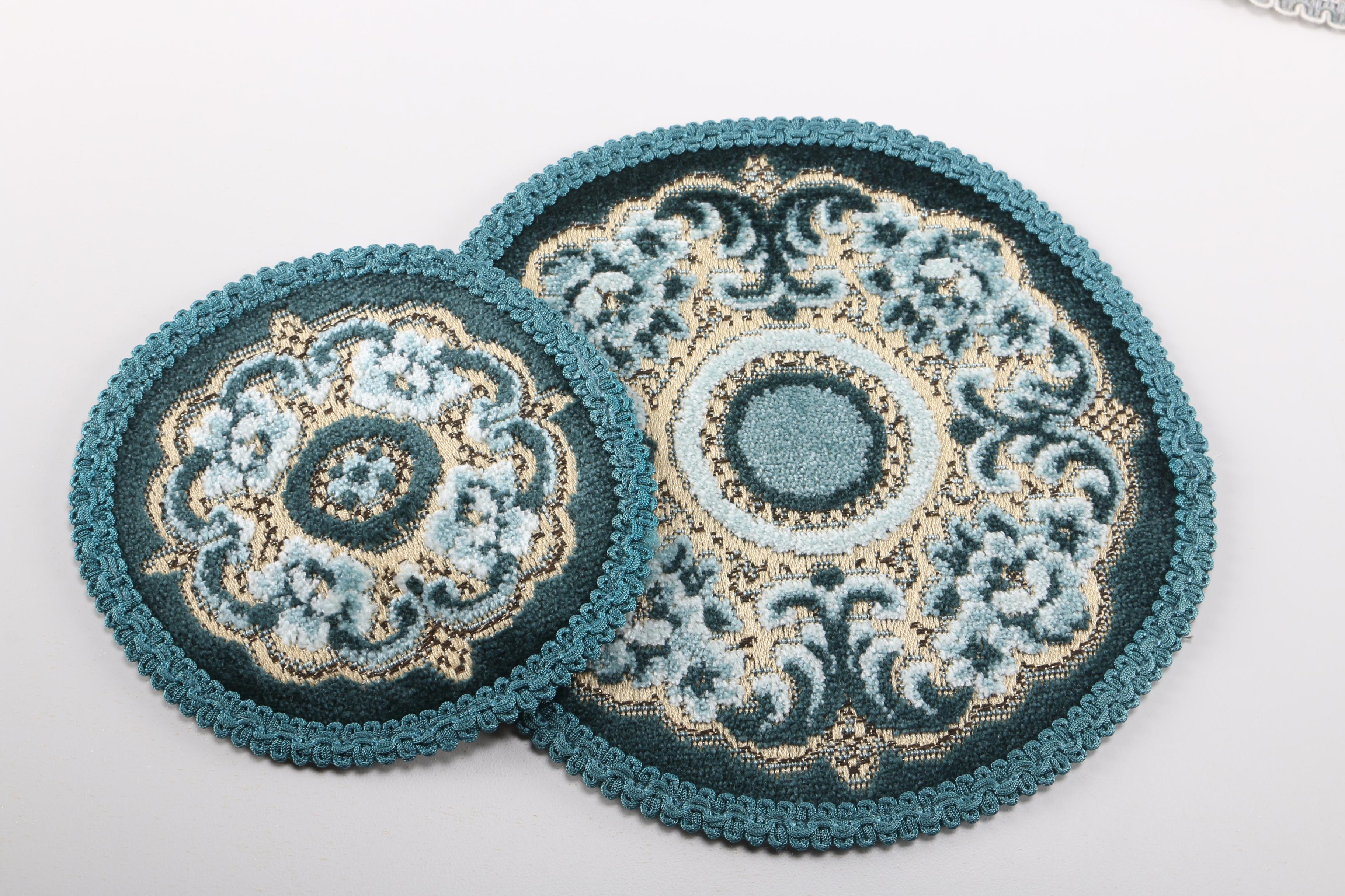 Blue Pattern Table Linens