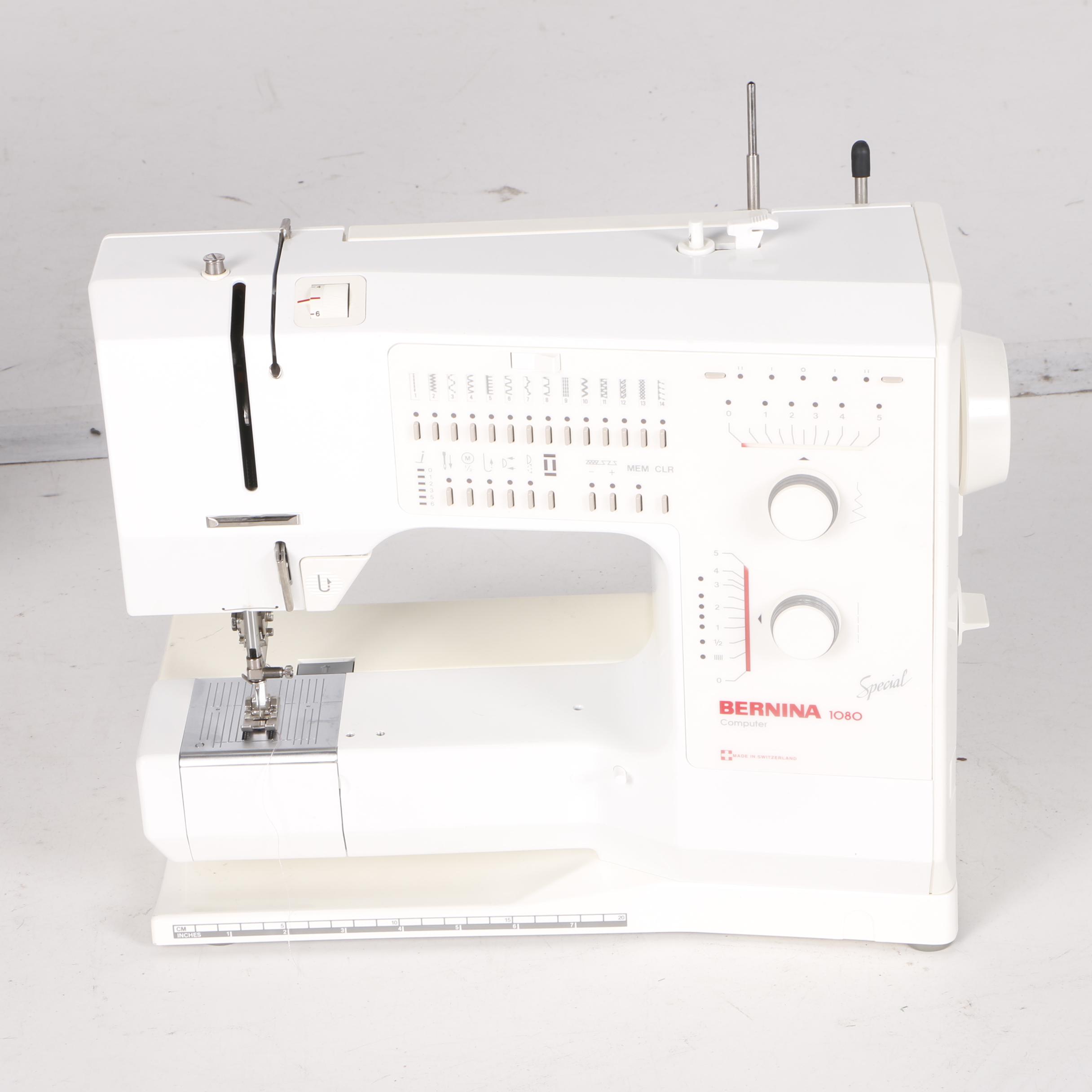 Bernina 1080 Sewing Machine and Carrying Case