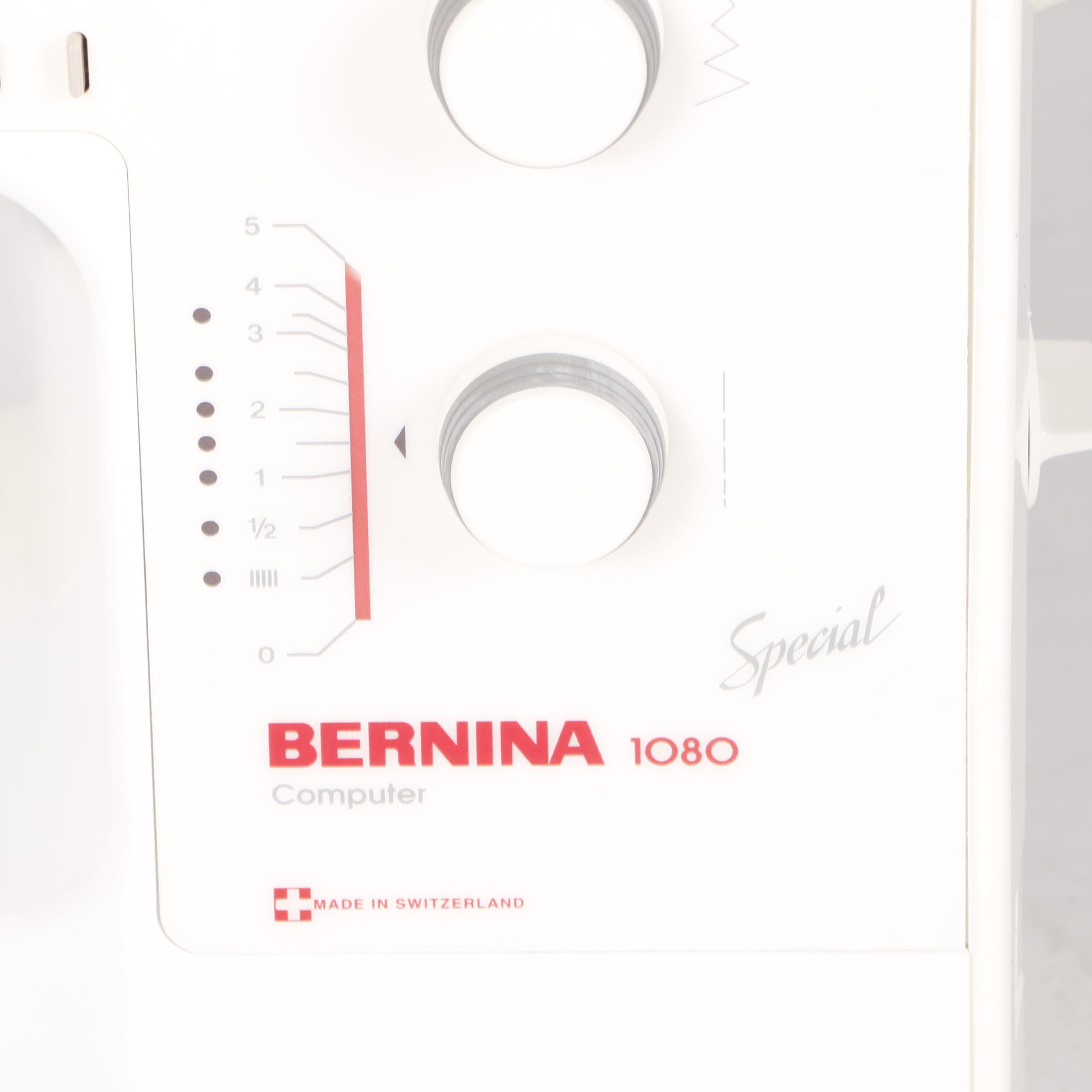 Bernina 1080 Sewing Machine and Carrying Case