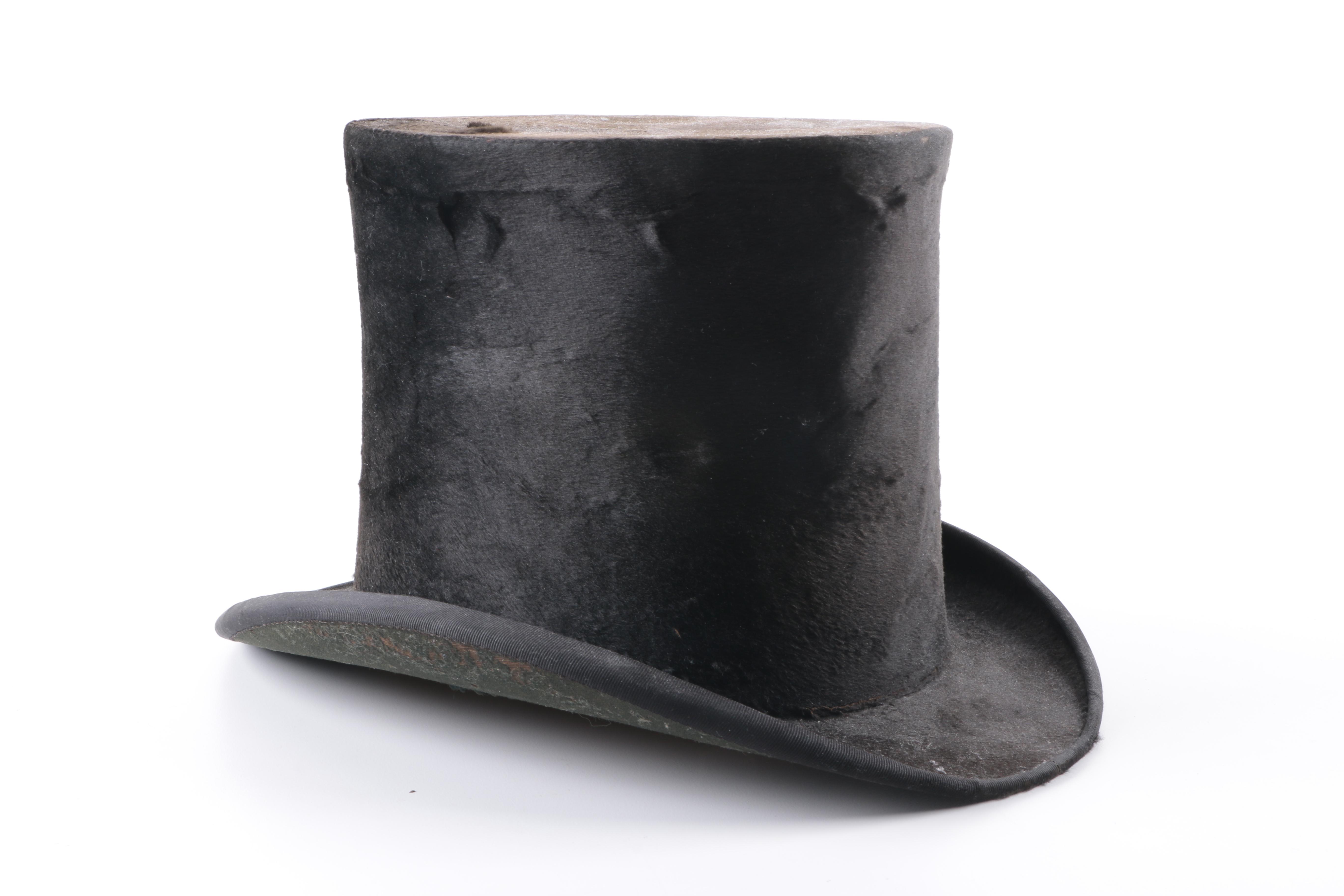 Felted Beaver Top Hat From Dunlap & Co.